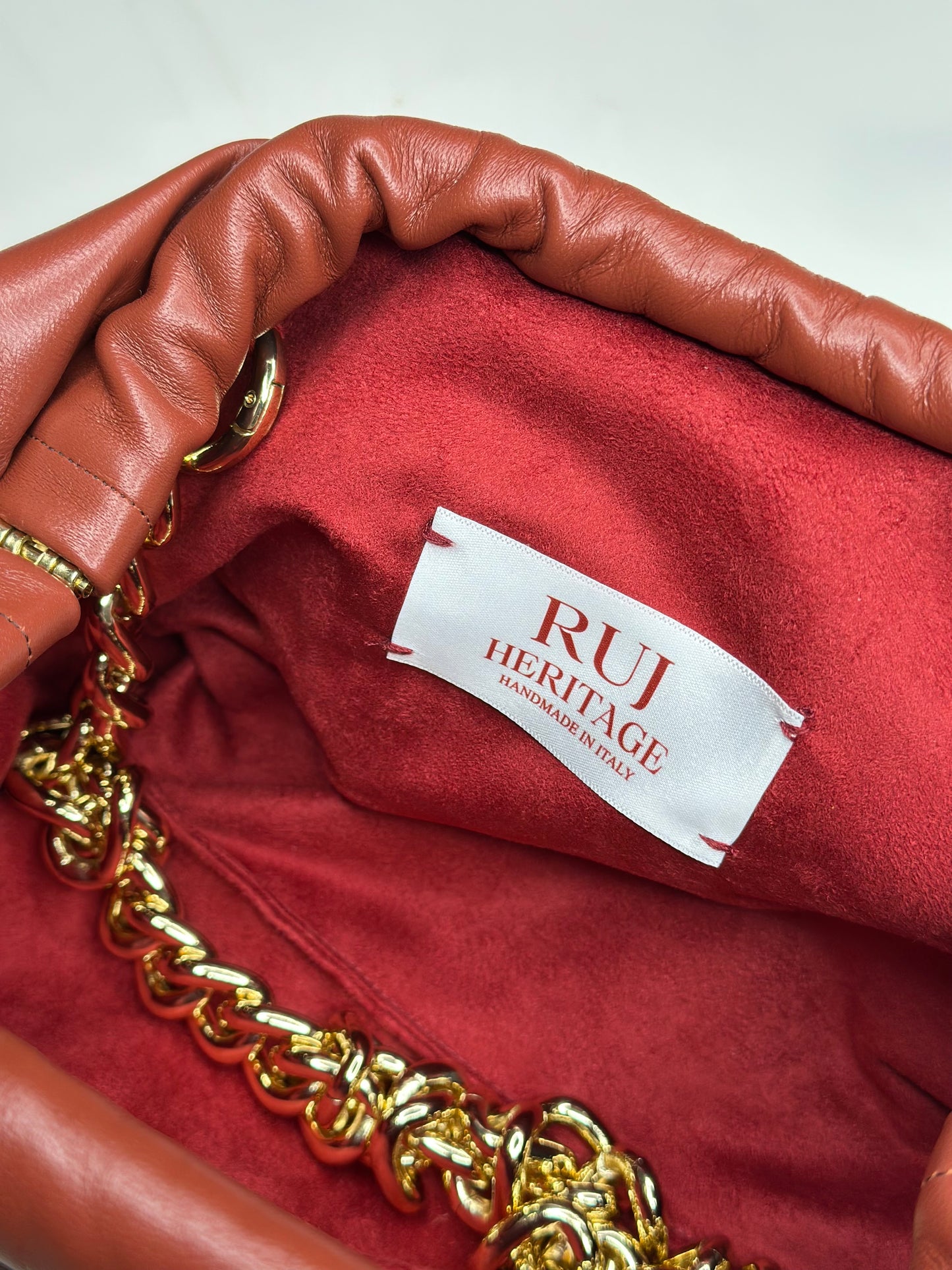 Mini Puffy Bag Terra di Siena