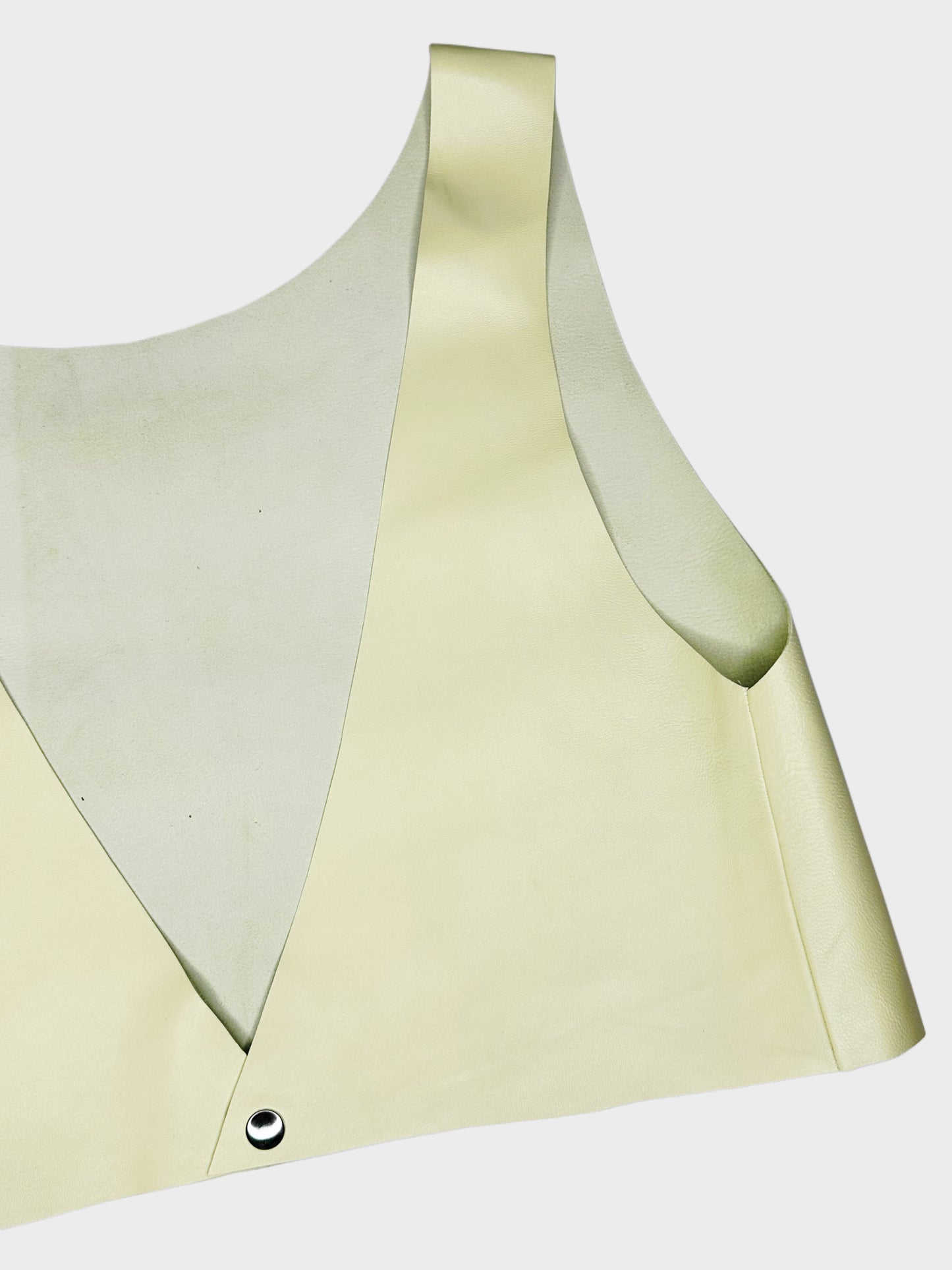 Top Crop Leather Burro