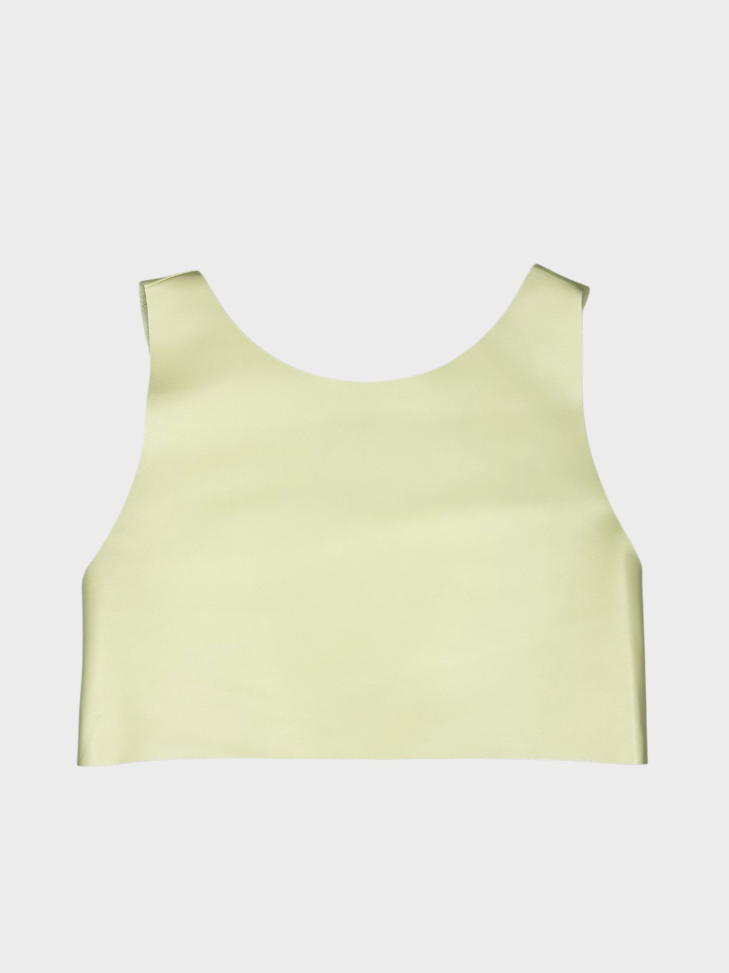 Top Crop Leather Burro