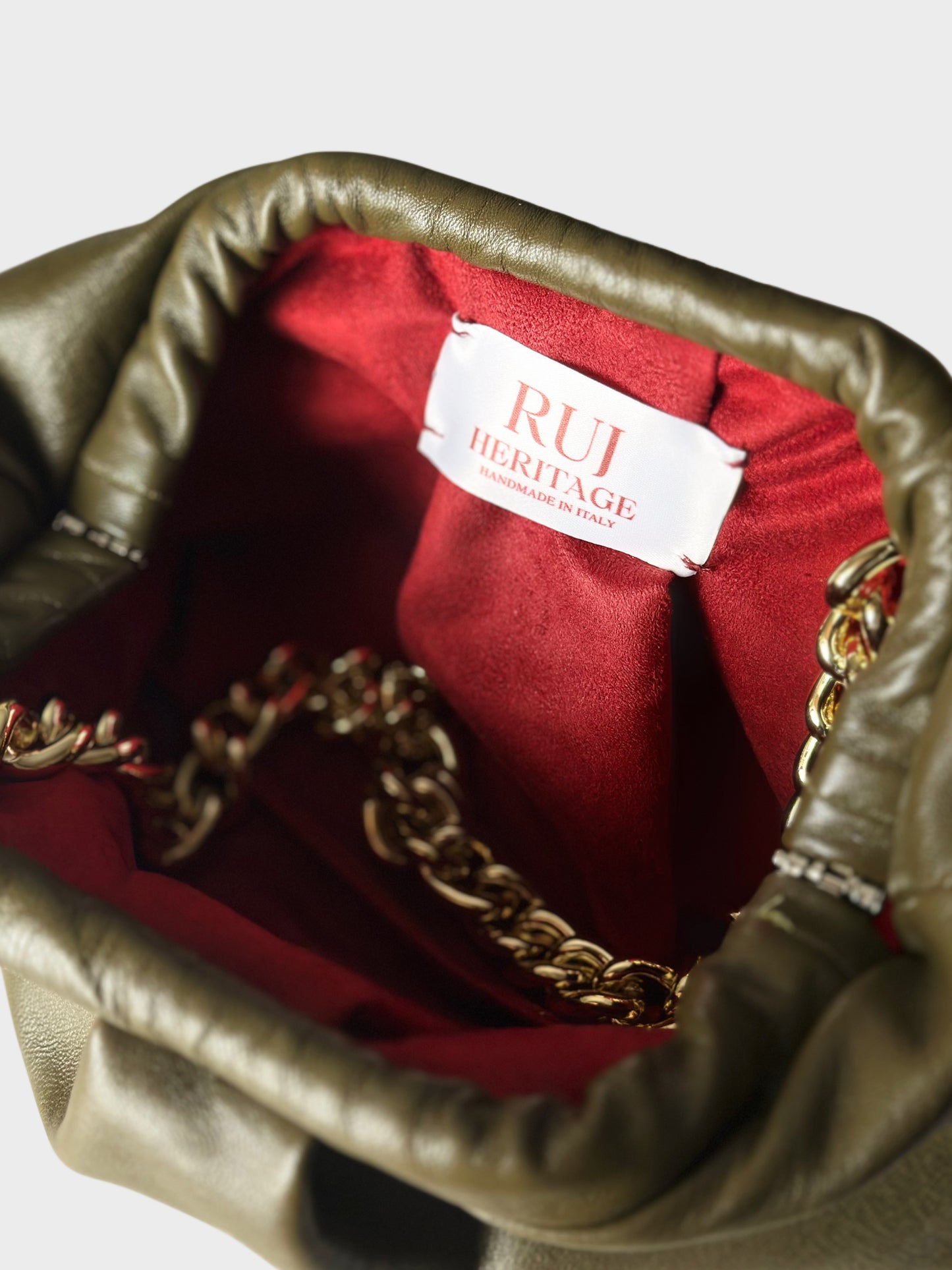 Mini Puffy Bag Olive
