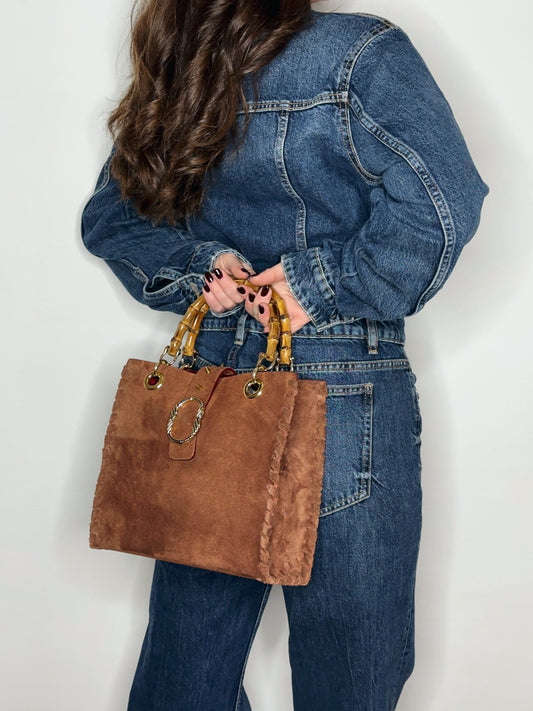 Bamboo Bag Suede