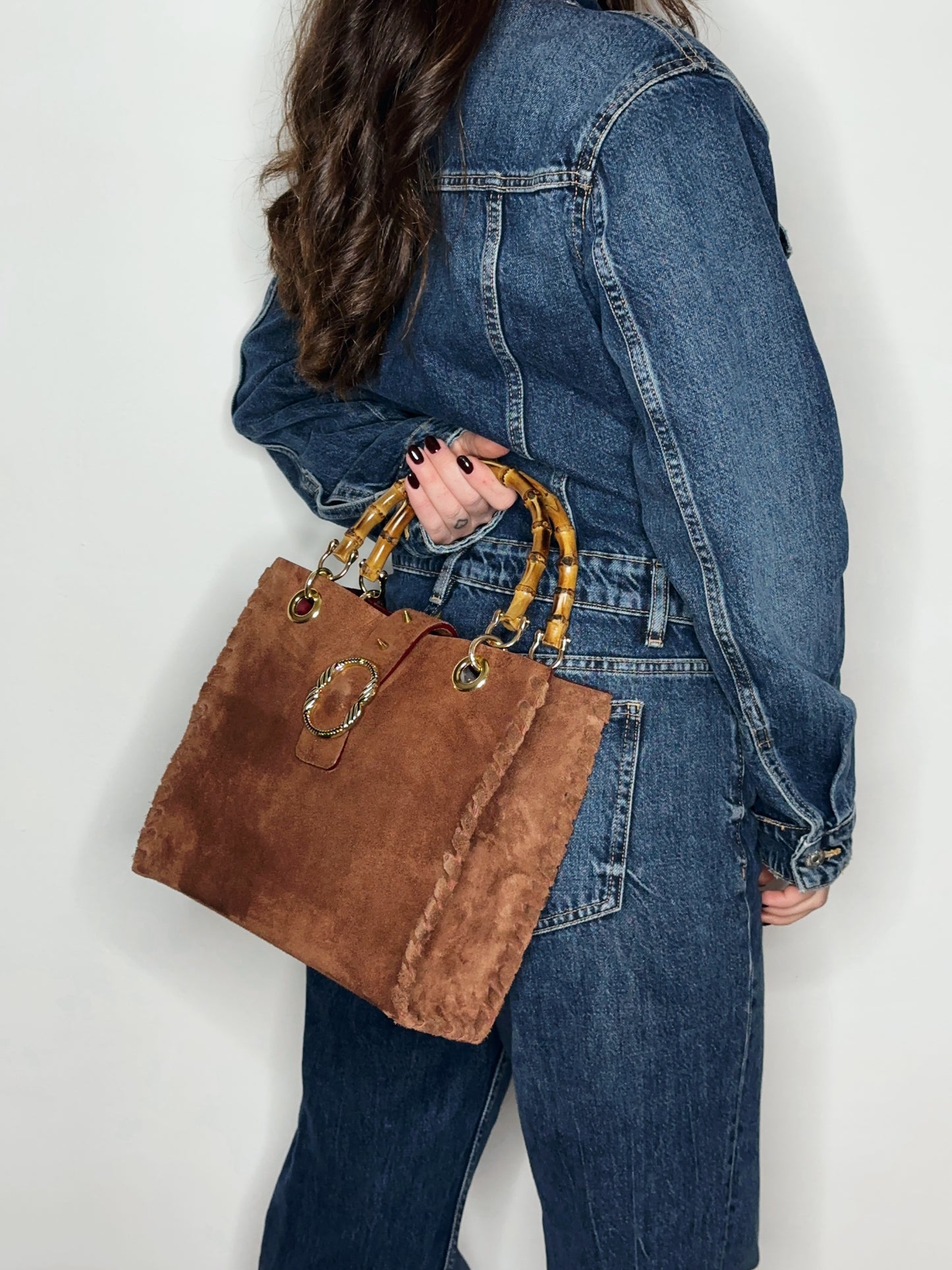 Bamboo Bag Suede