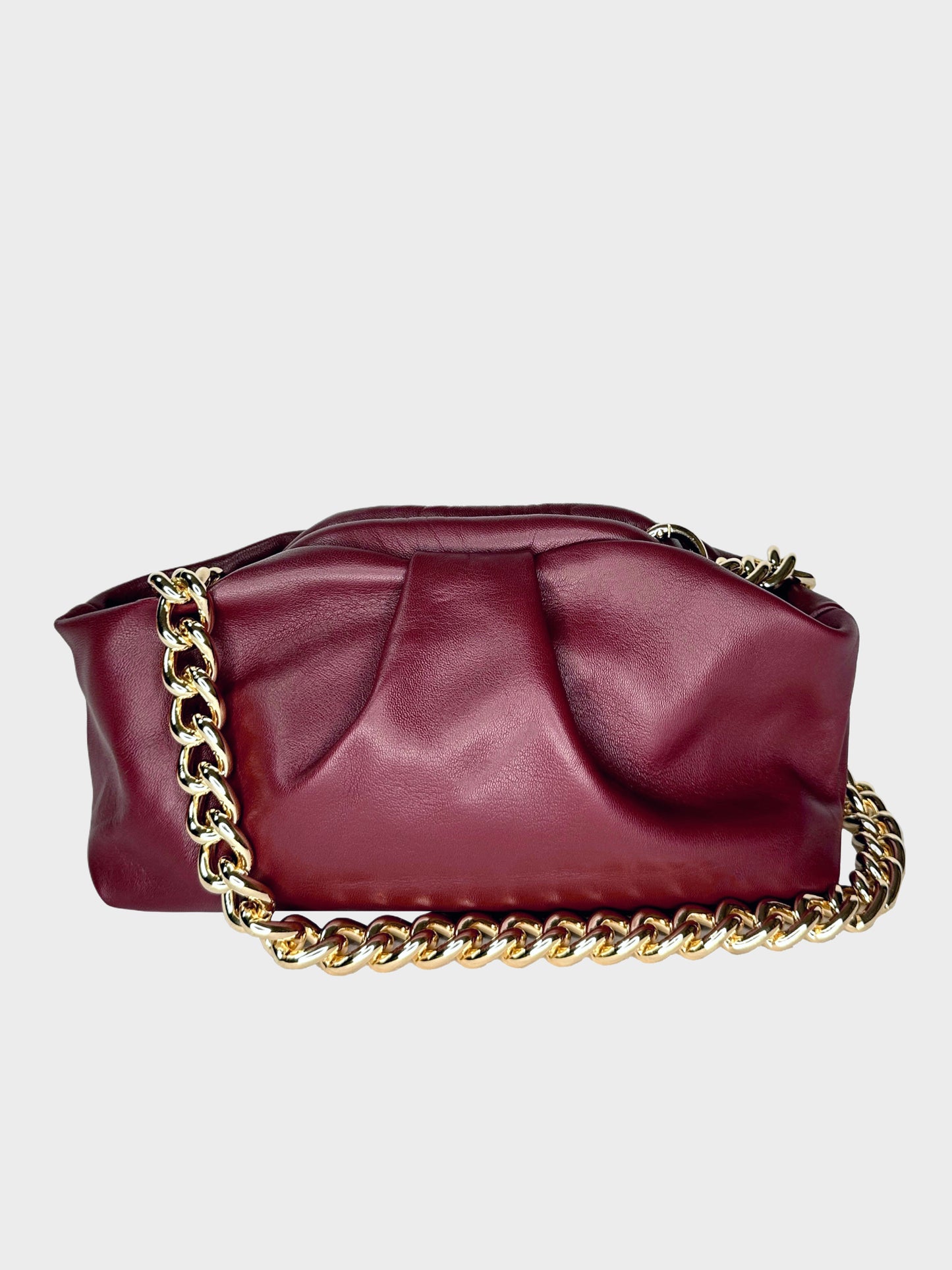 Mini Puffy Bag Dark Cherry