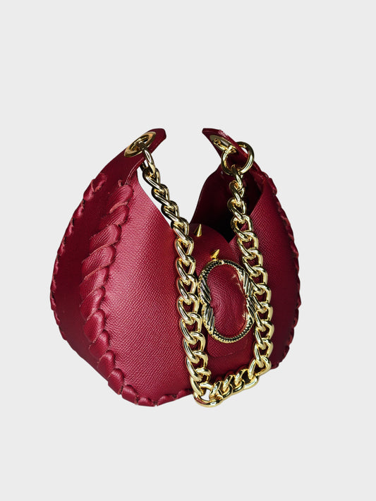 Mini Hobo Bag Cherry
