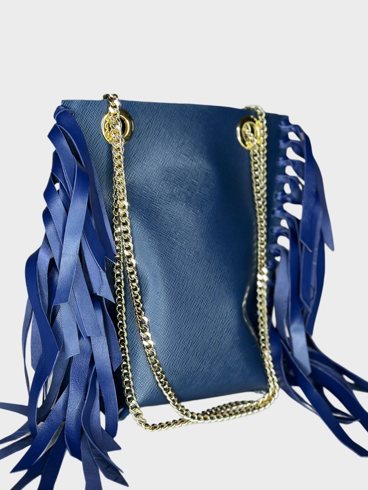 Mini Tote Bag Blue