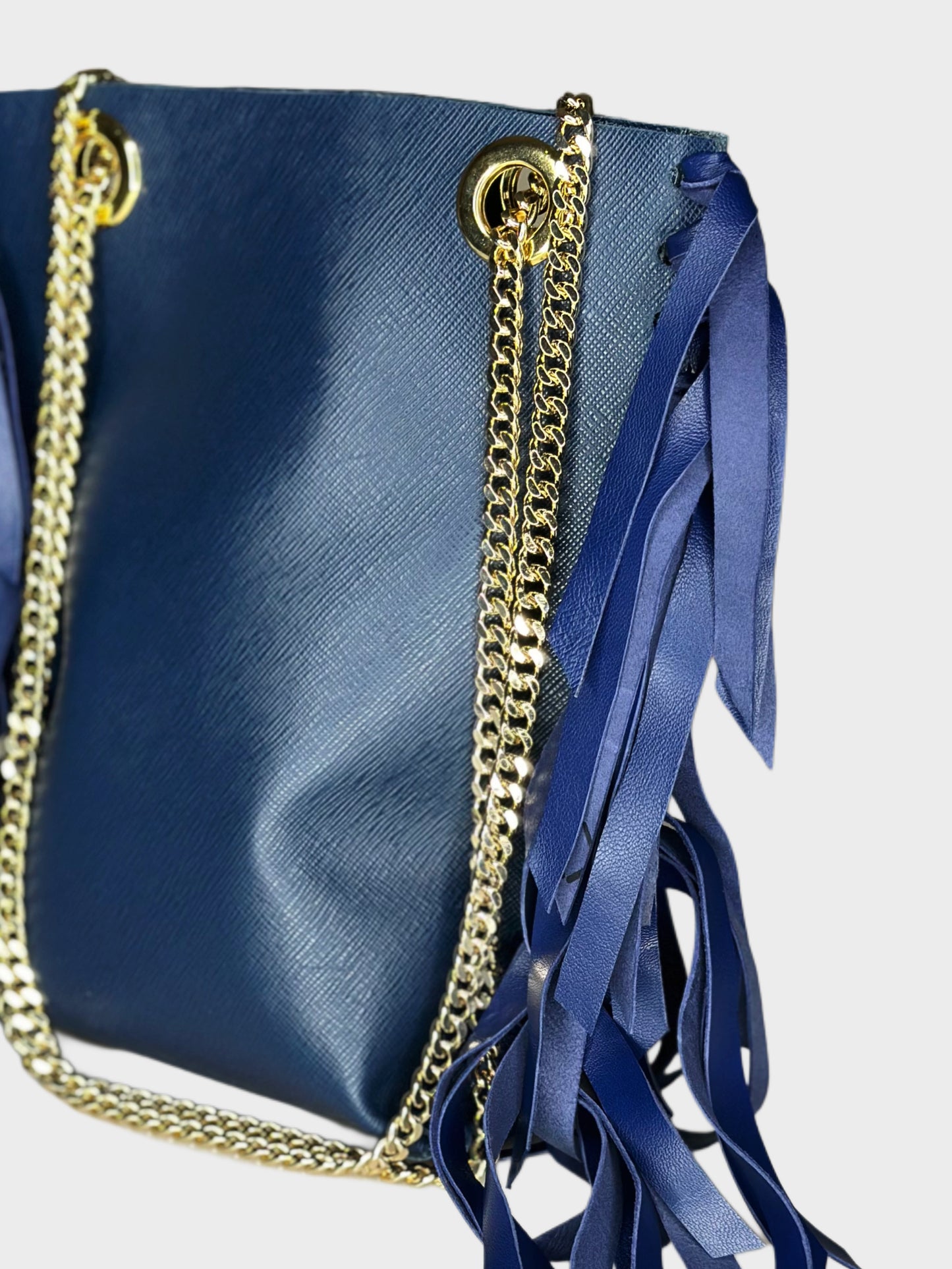 Mini Tote Bag Blue