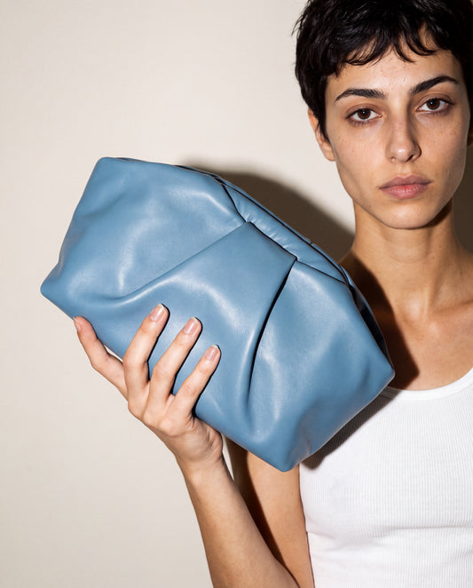 Puffy Bag Azzurro Polvere
