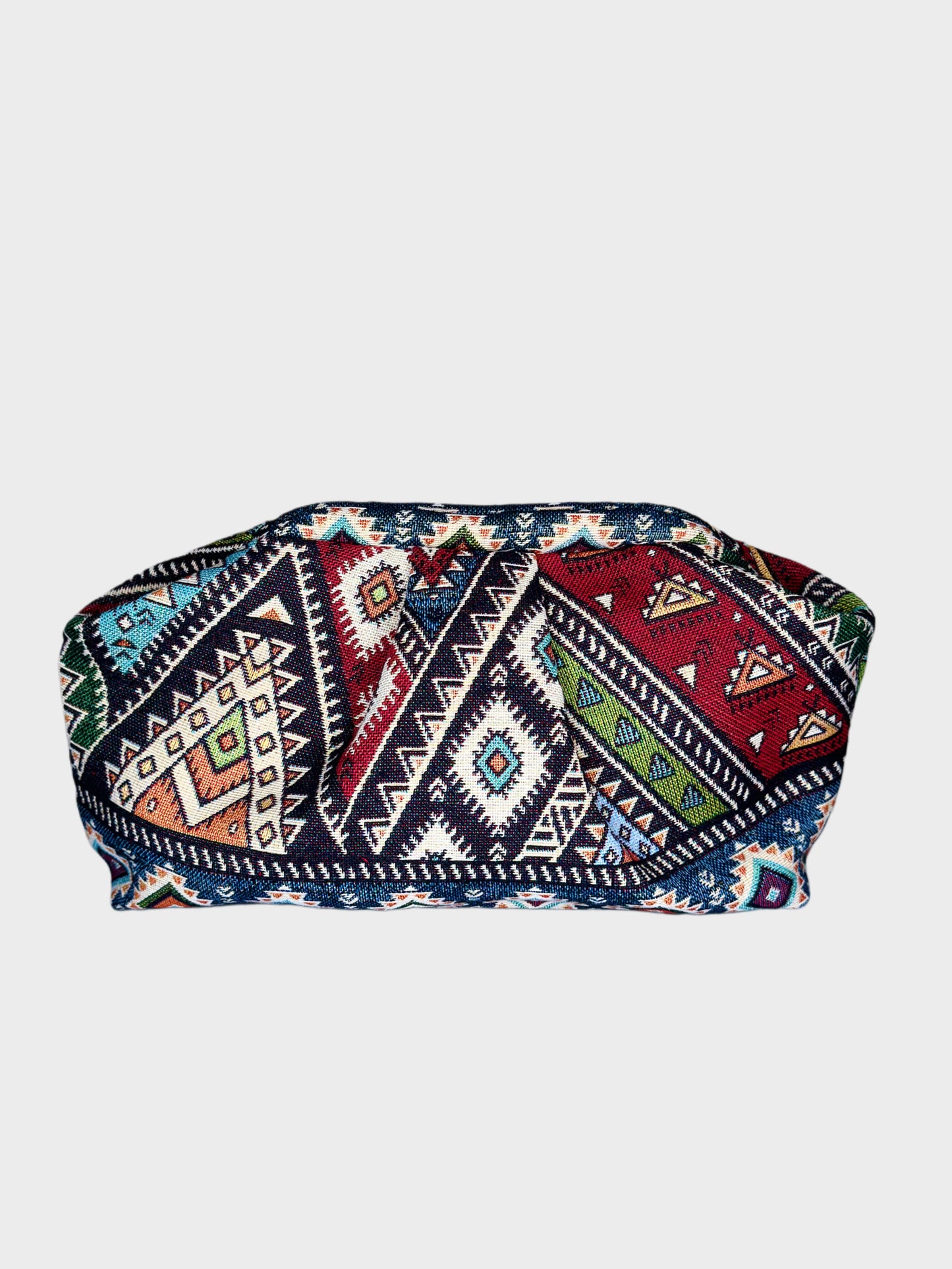 Puffy Bag Boho blu