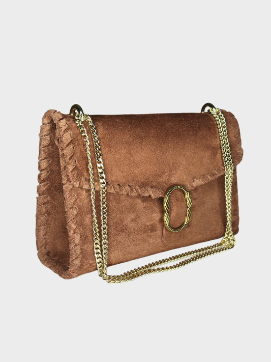 Shoulder Bag suede