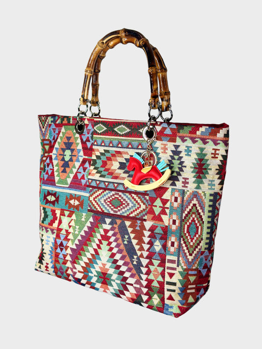 Picnic Bag Boho orange