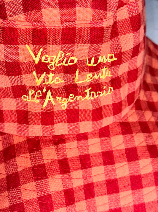 Sanpei Hat Red Yellow