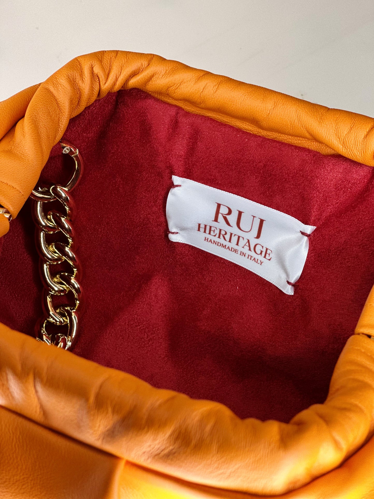 Mini Puffy Bag Arancione