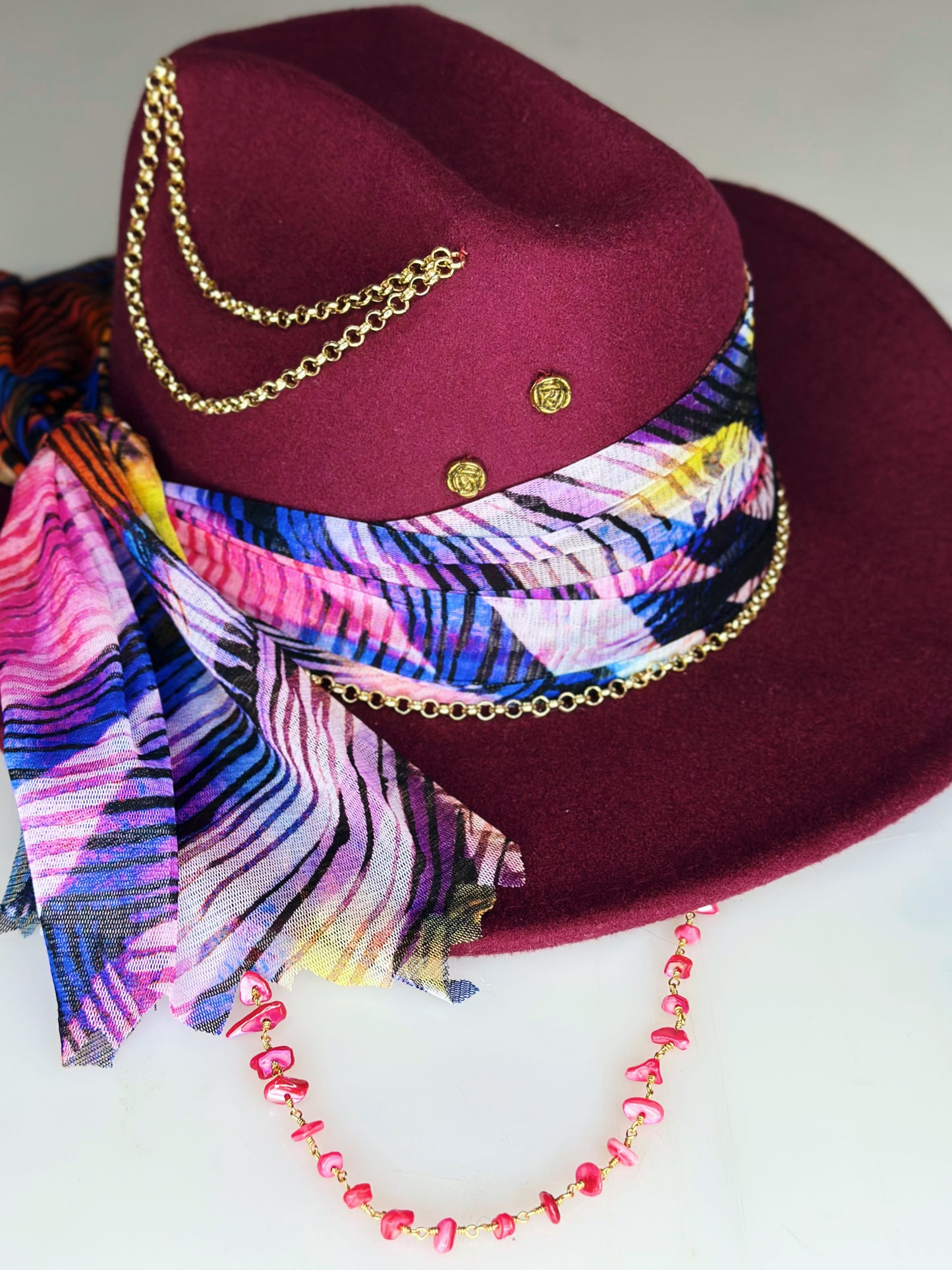 Arizona Hat cherry foulard