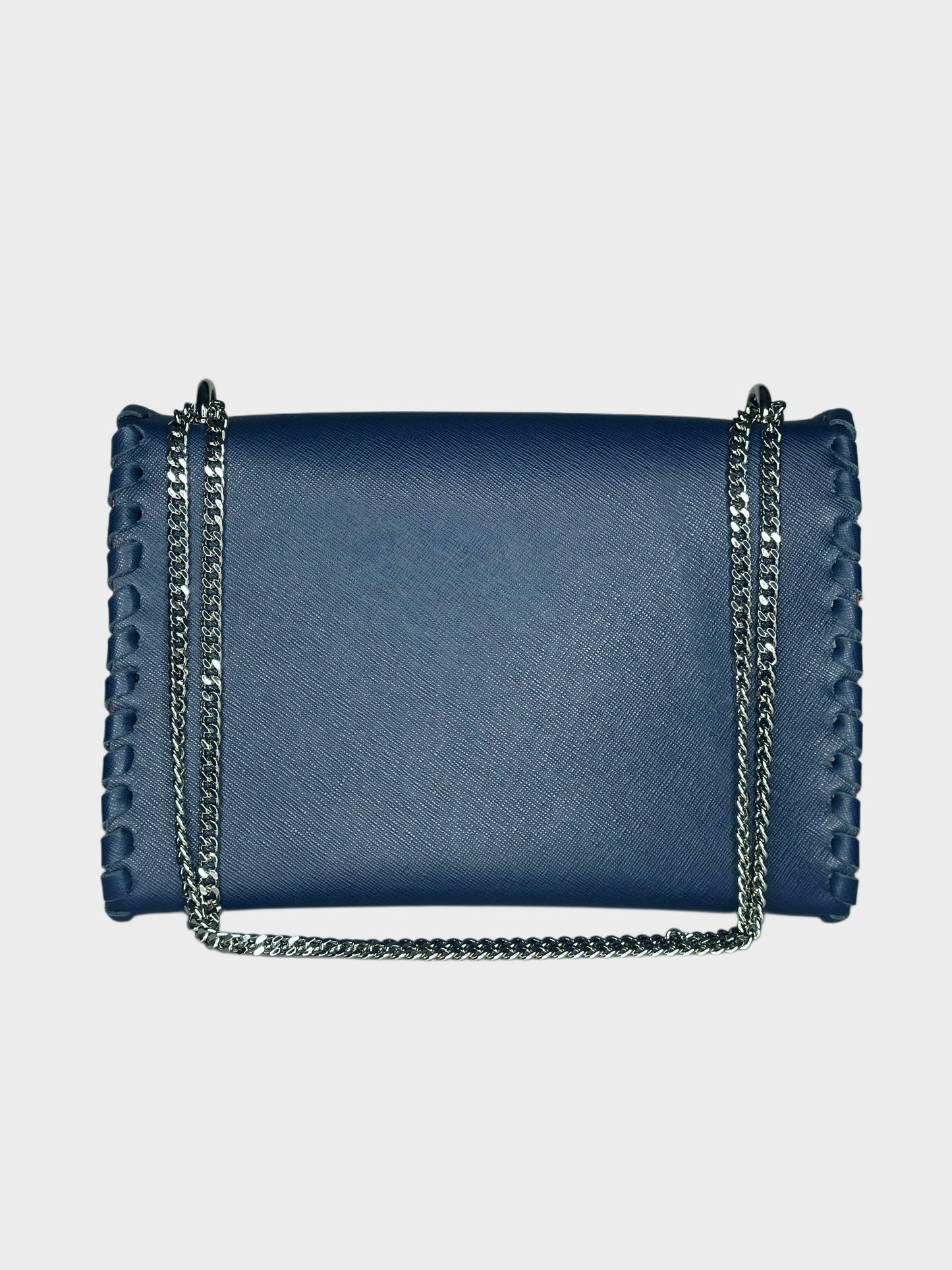 Borsa Shoulder Blu retro Ruj Heritage