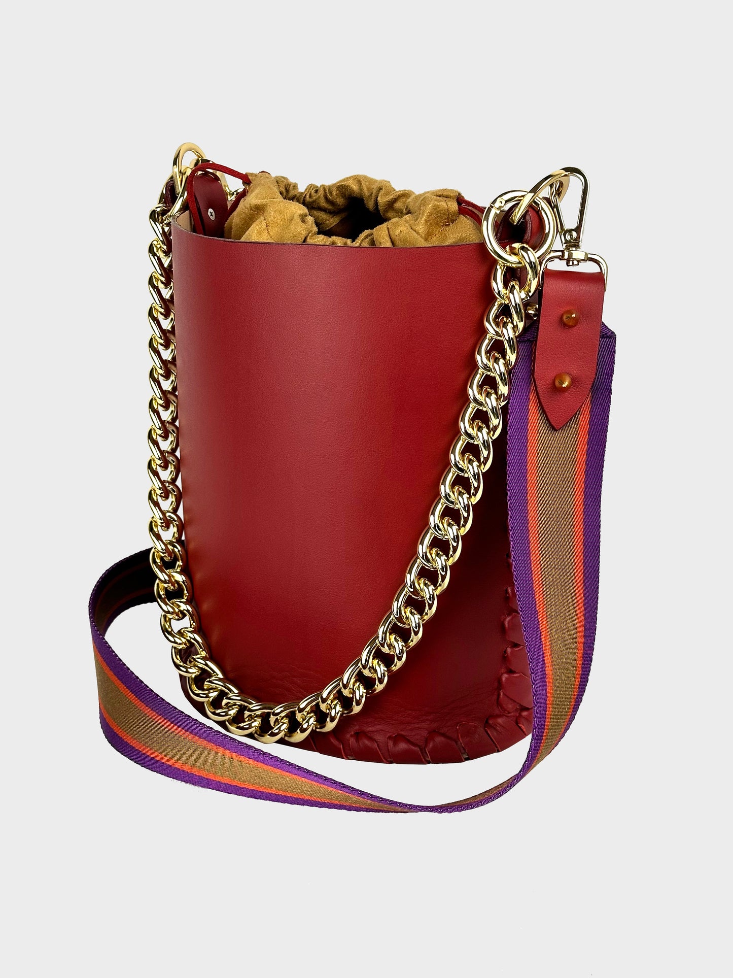 Bucket Bag Burgundy