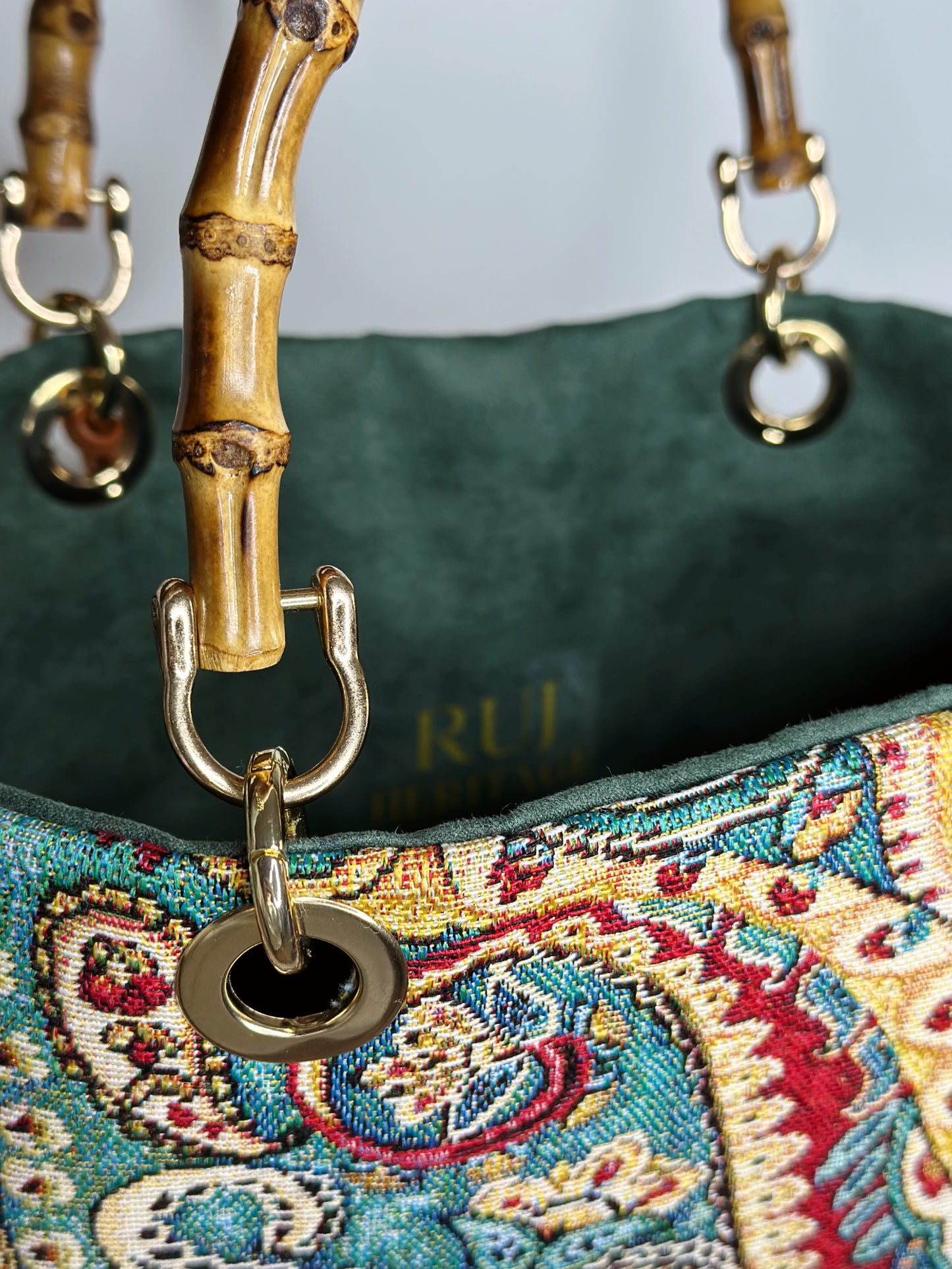 Picnic Bag Jacquard Paisley
