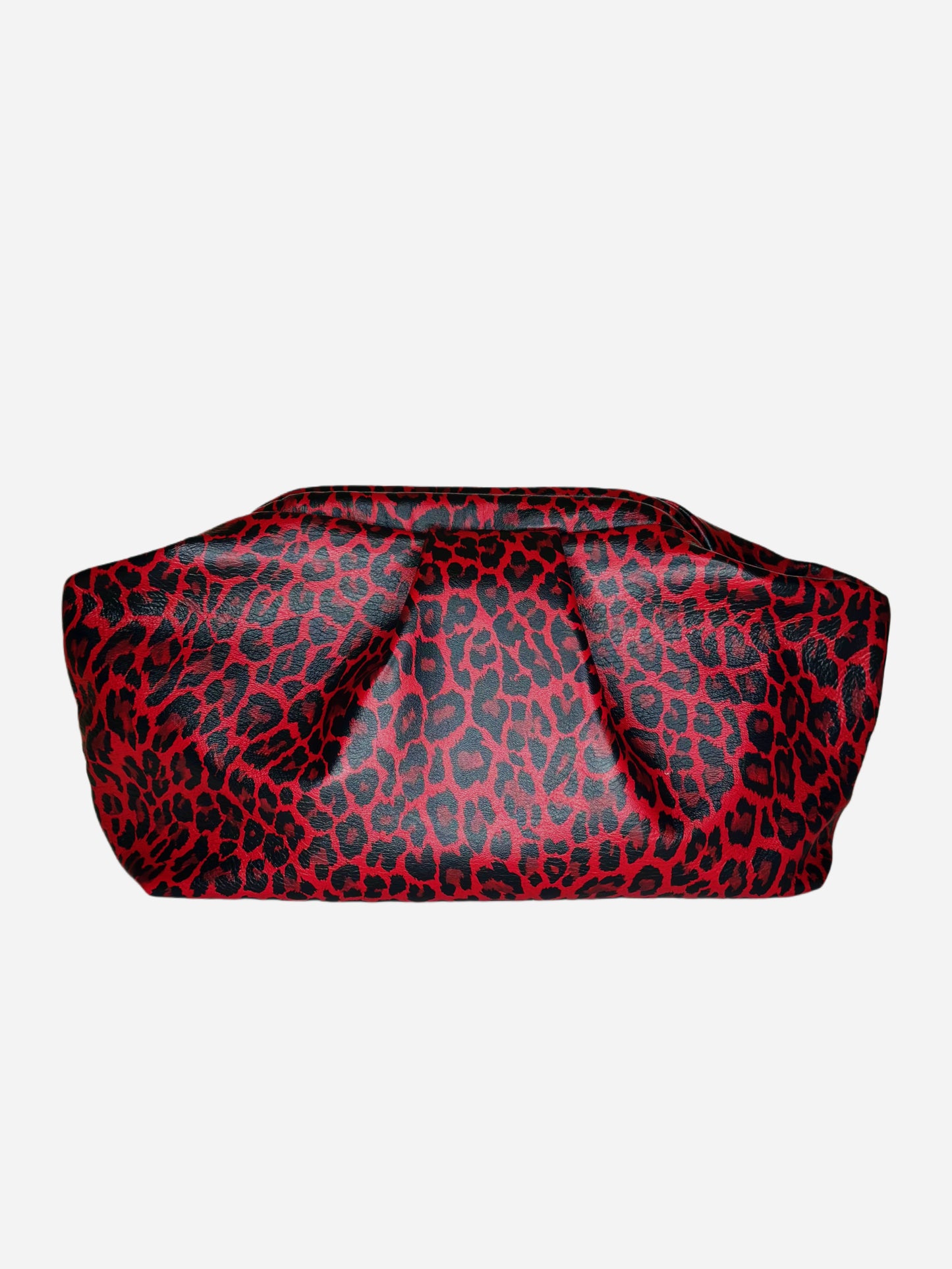Puffy Bag Rosso Animalier