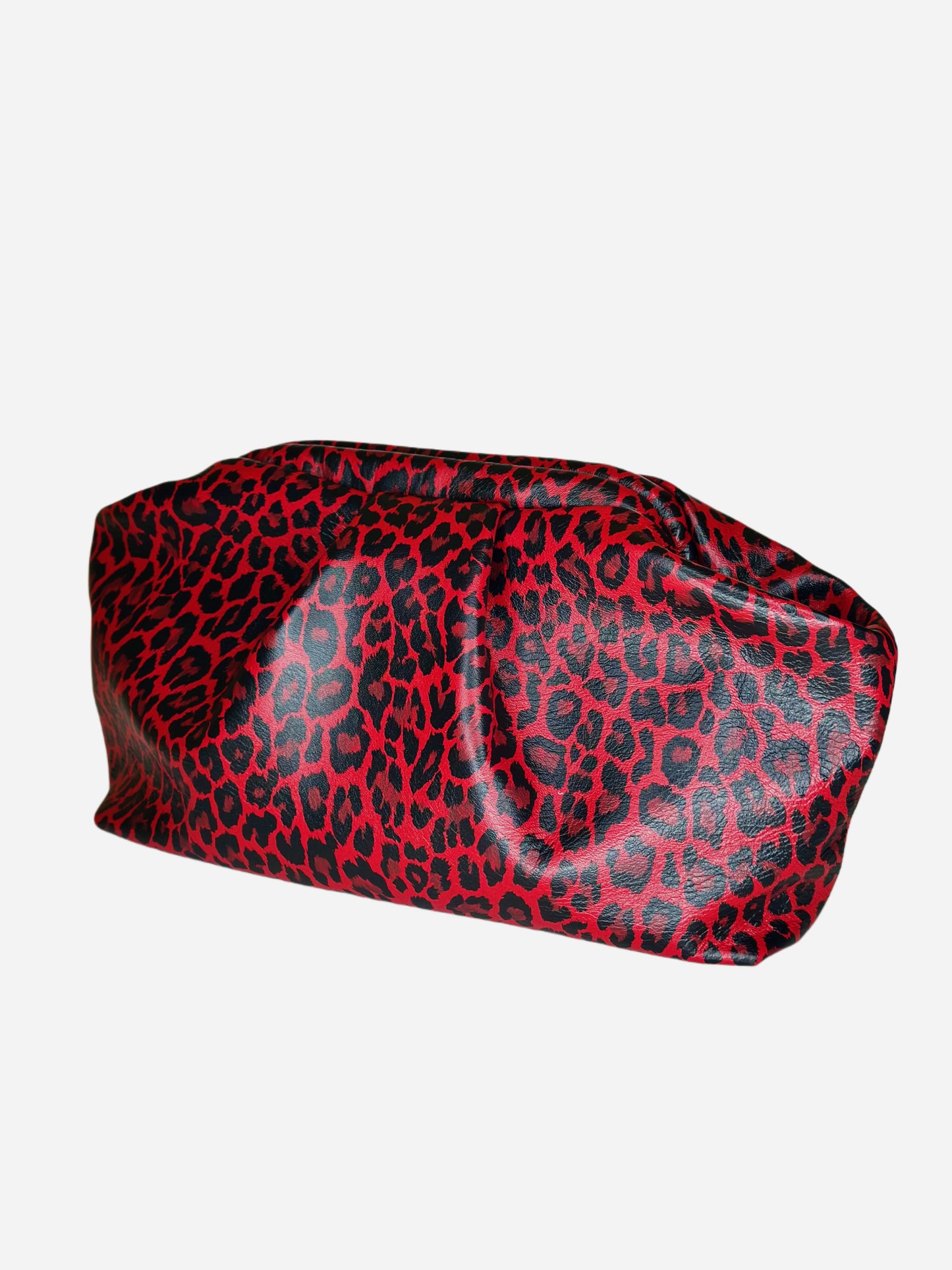 Puffy Bag Rosso Animalier