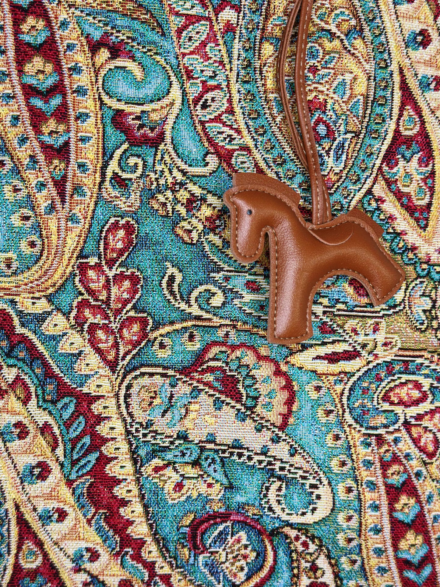 Picnic Bag Jacquard Paisley
