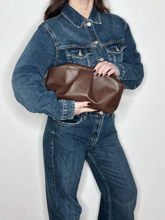 Puffy Bag Cioccolato Fondente