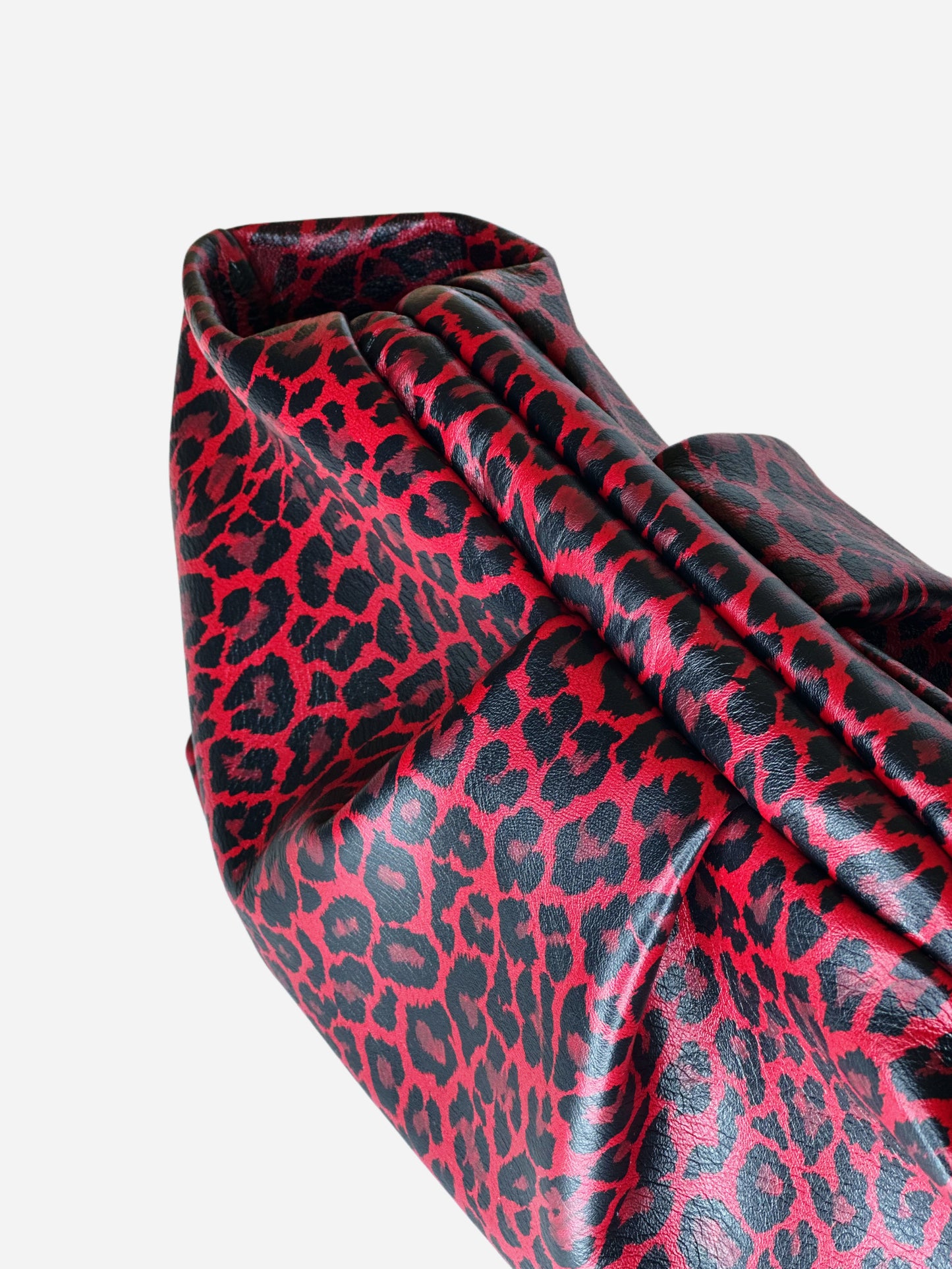 Puffy Bag Rosso Animalier