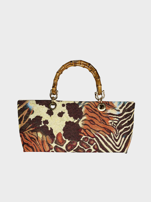 Mini Picnic Bag Jacquard Animalier Ruj Heritage
