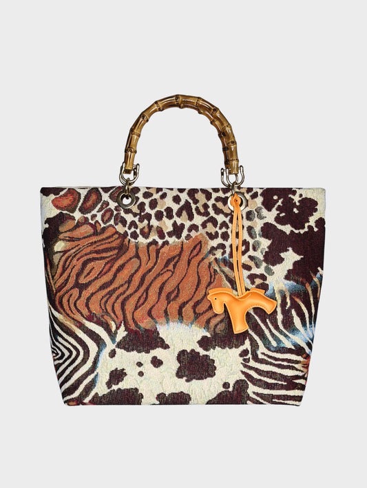 Picnic Bag Jacquard Animalier Ruj Heritage