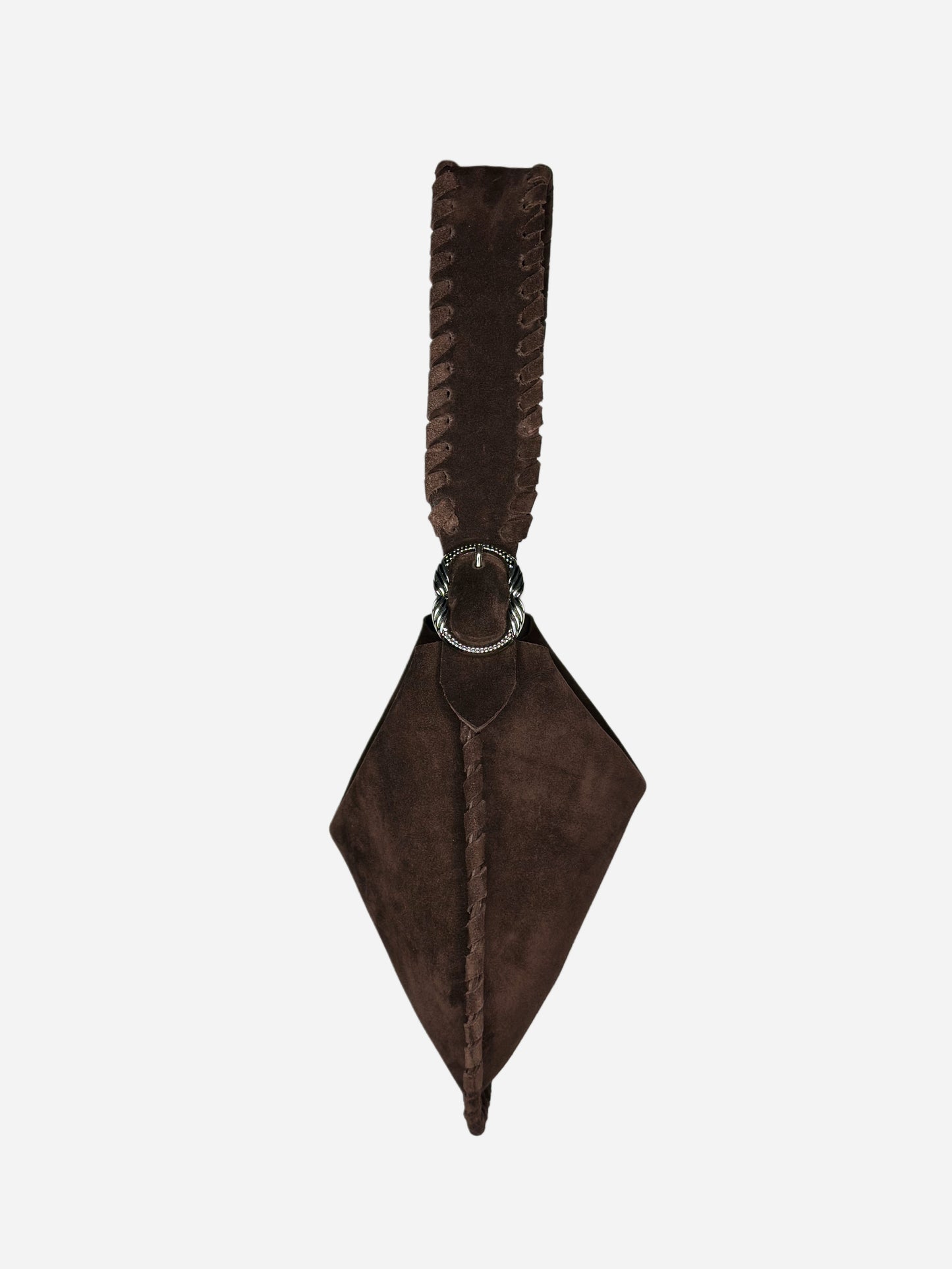 Hobo Bag Suede Cioccolato