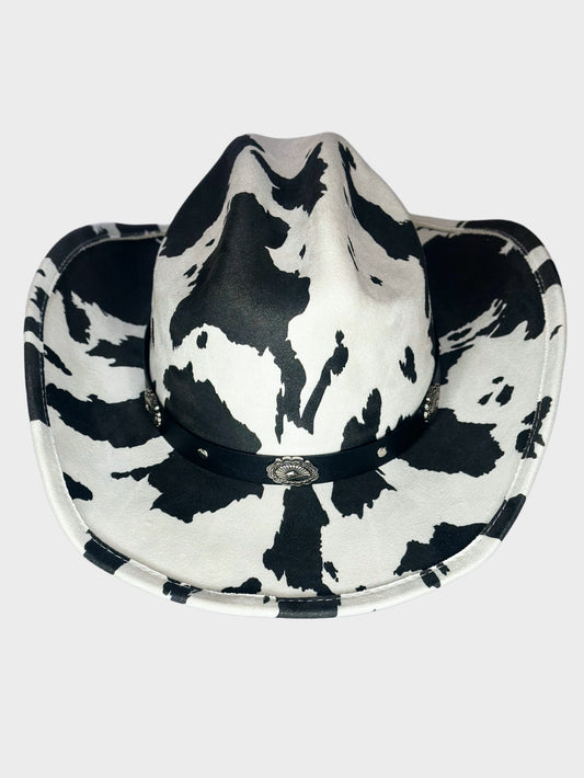 Arizona Hat Cow Black