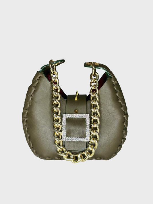 Mini Hobo Bag Olive