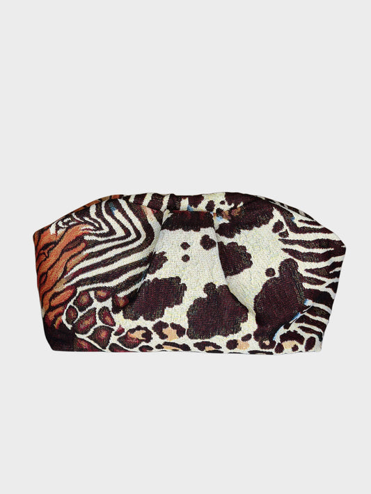 Puffy Bag Jacquard Animalier Ruj Heritage