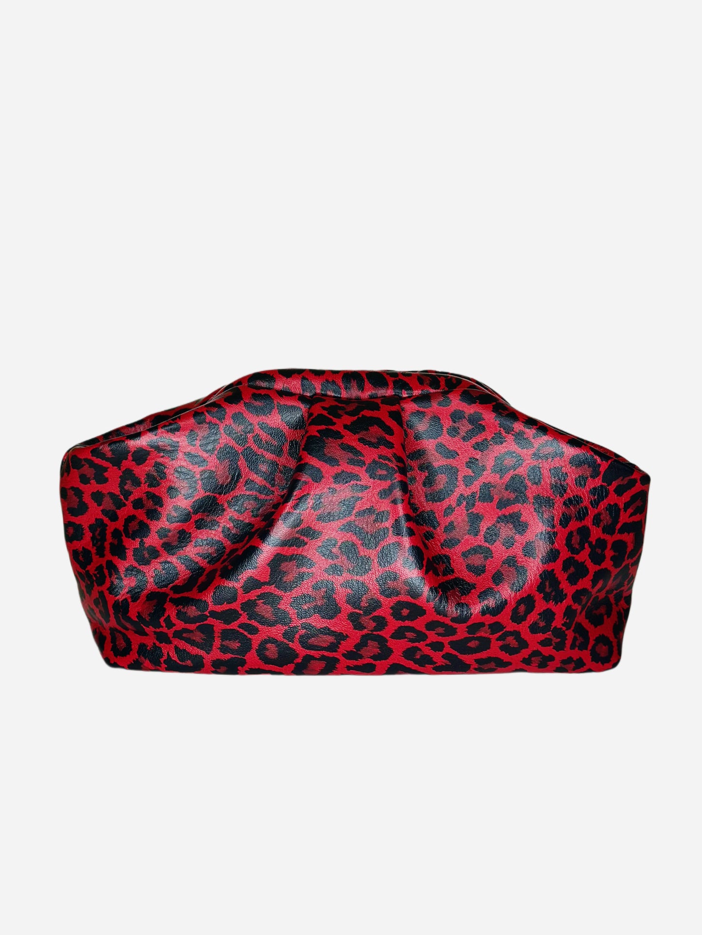 Mini Puffy Bag Rosso Animalier