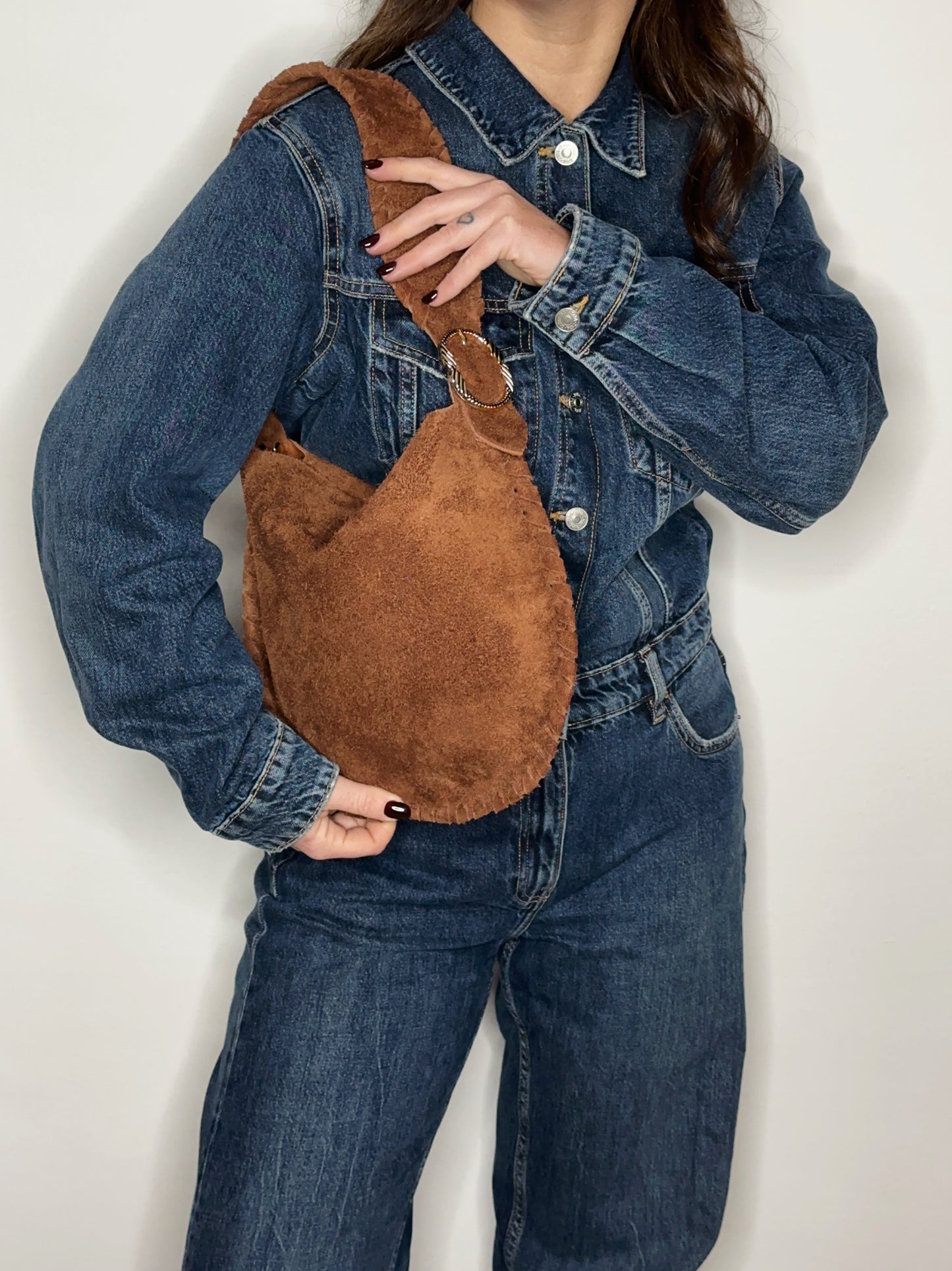 Hobo Bag Suede