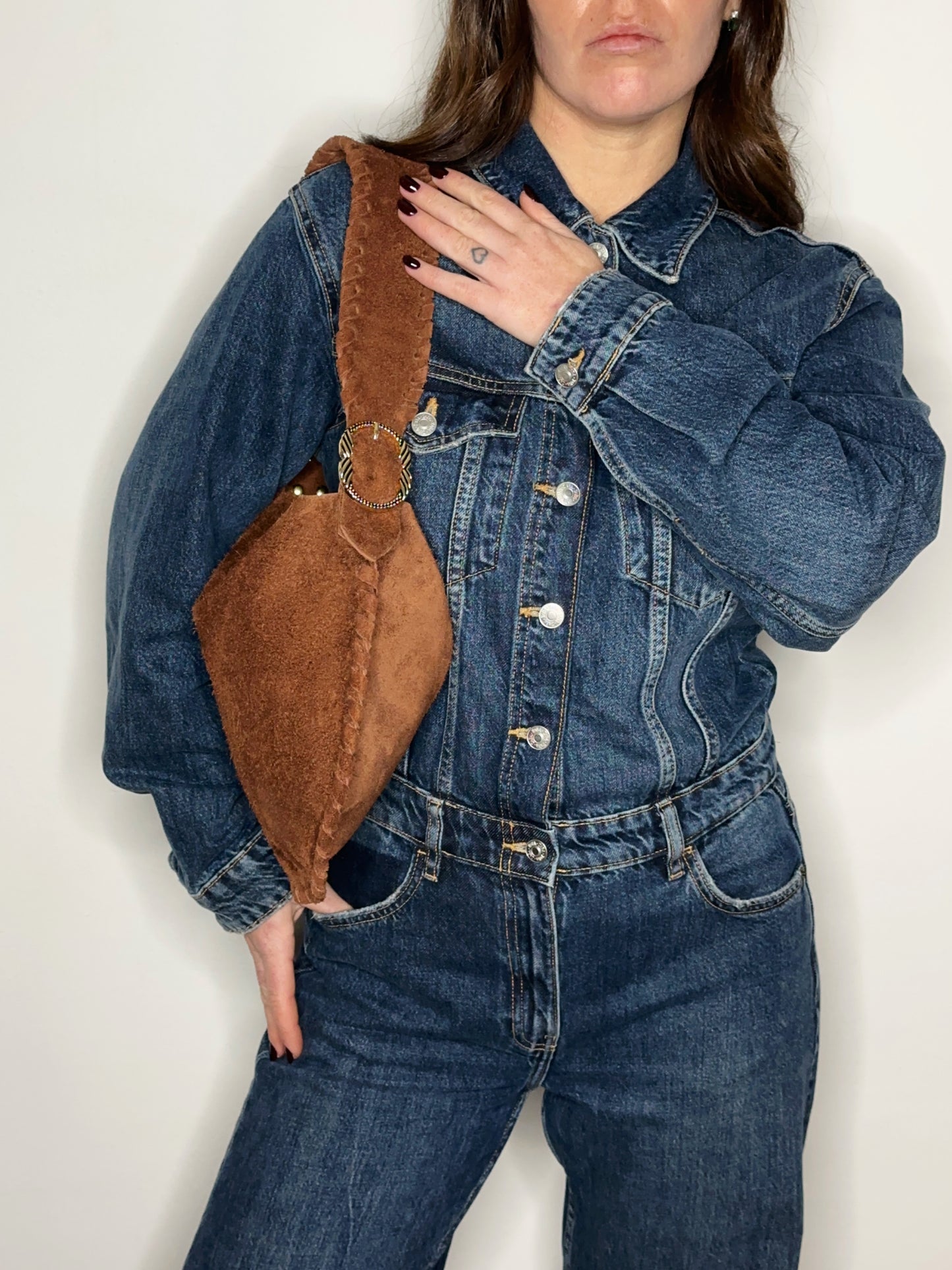 Hobo Bag Suede