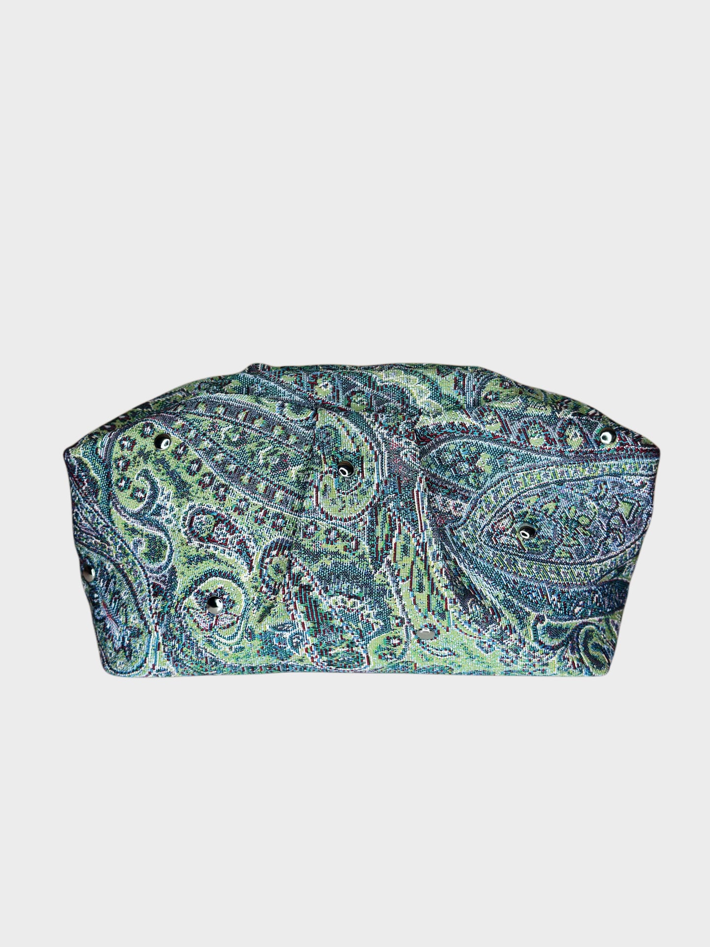Puffy Bag Jacquard Turchese Ruj Heritage
