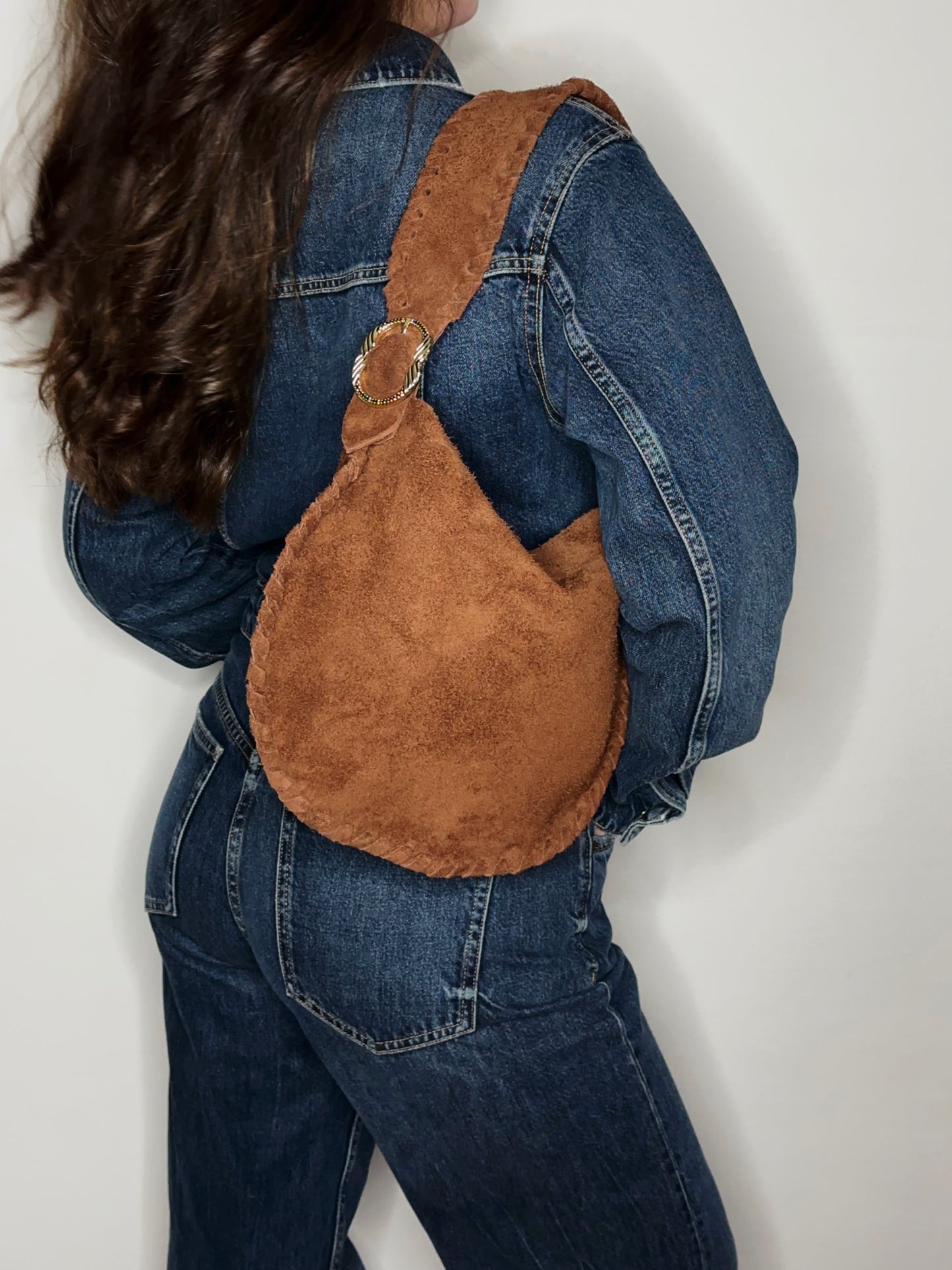 Hobo Bag Suede