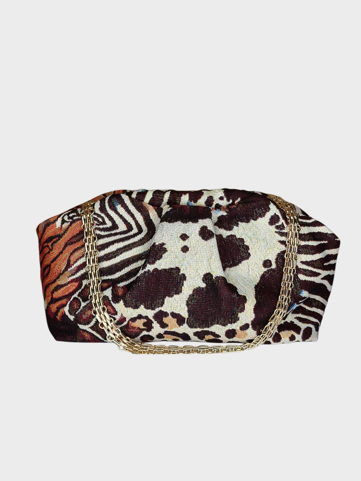 Puffy Bag Jacquard Animalier catena Ruj Heritage