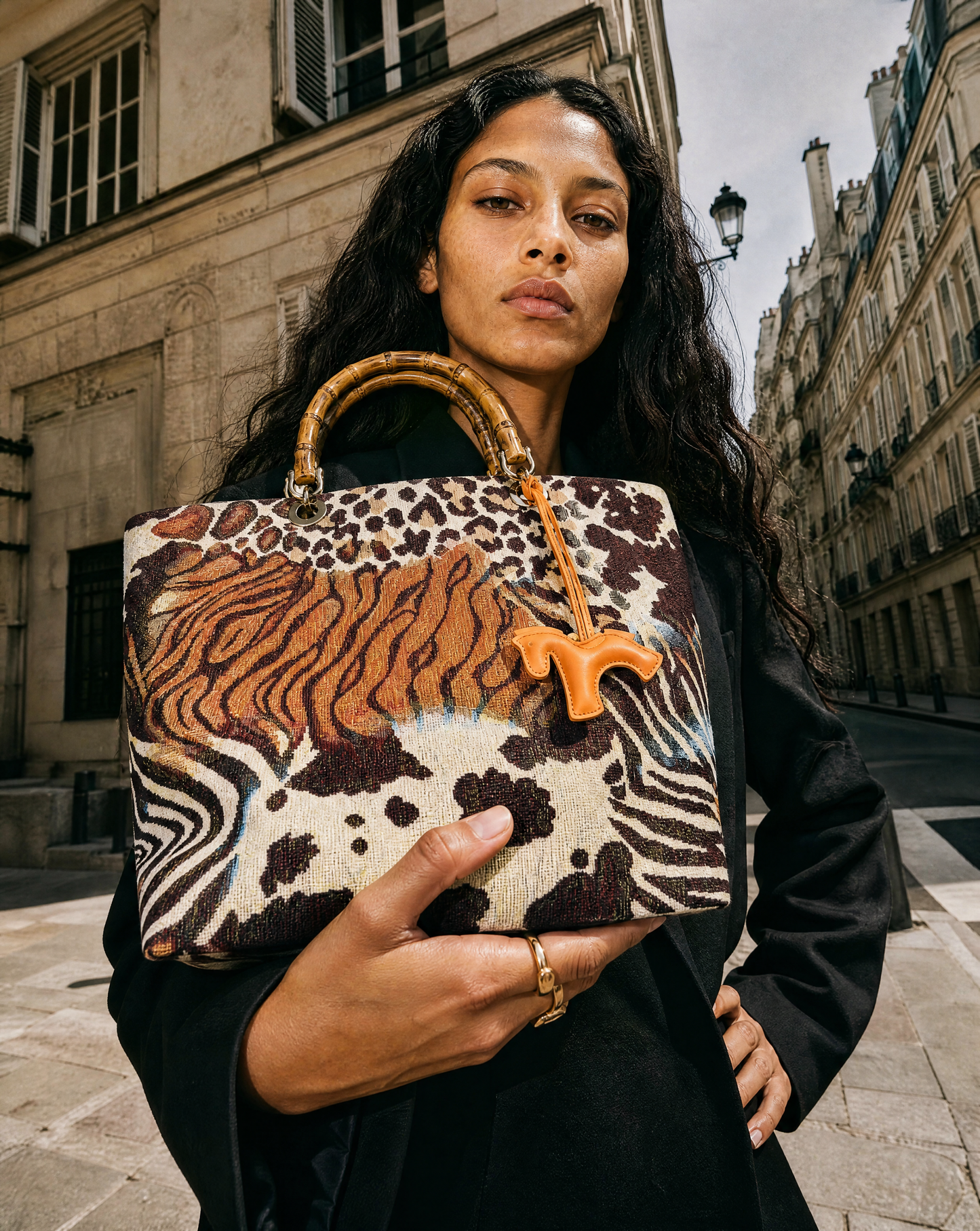 Picnic Bag Jacquard Animalier