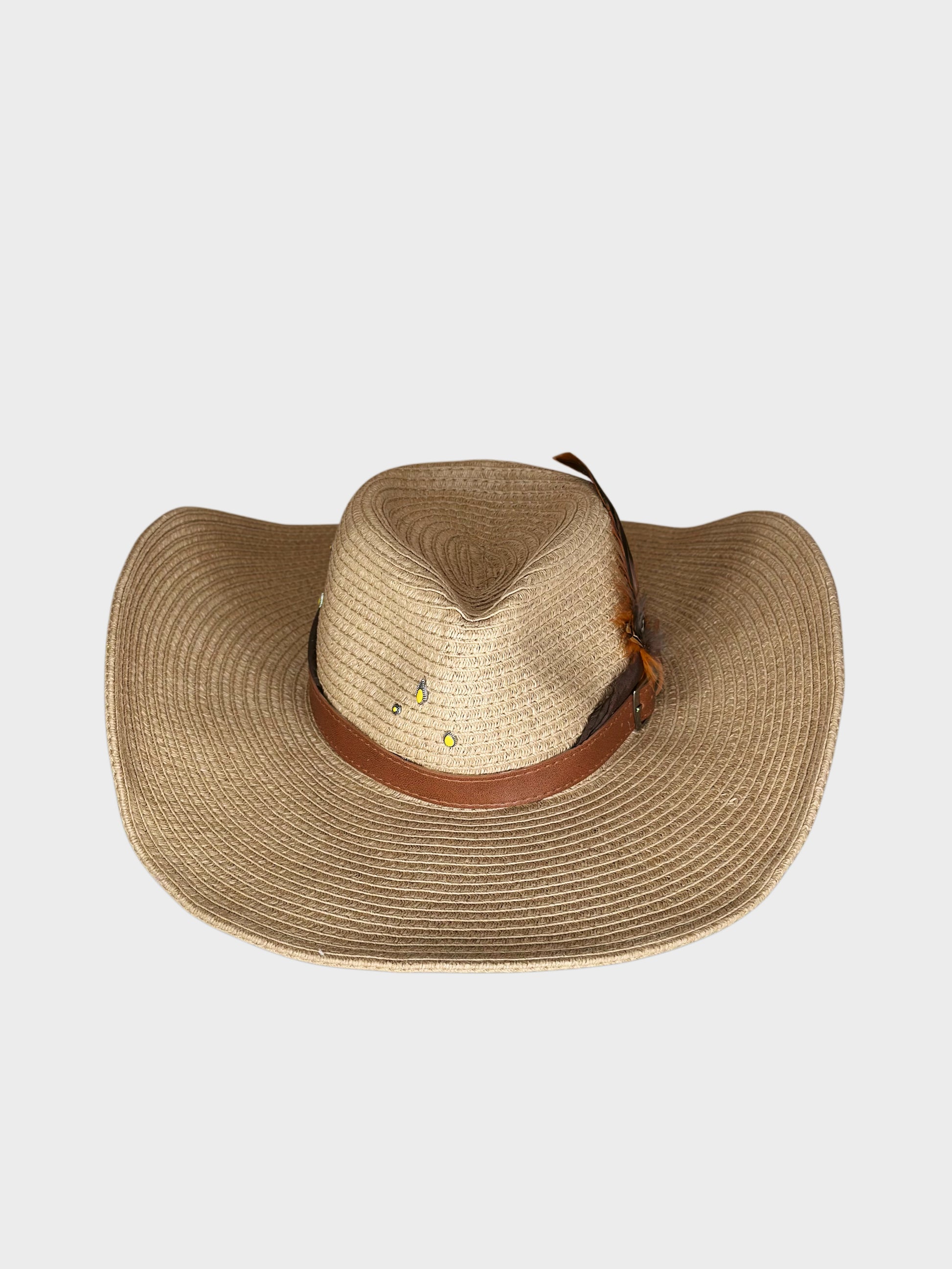 Cappello Western Paglia Cioccolato Ruj Heritage