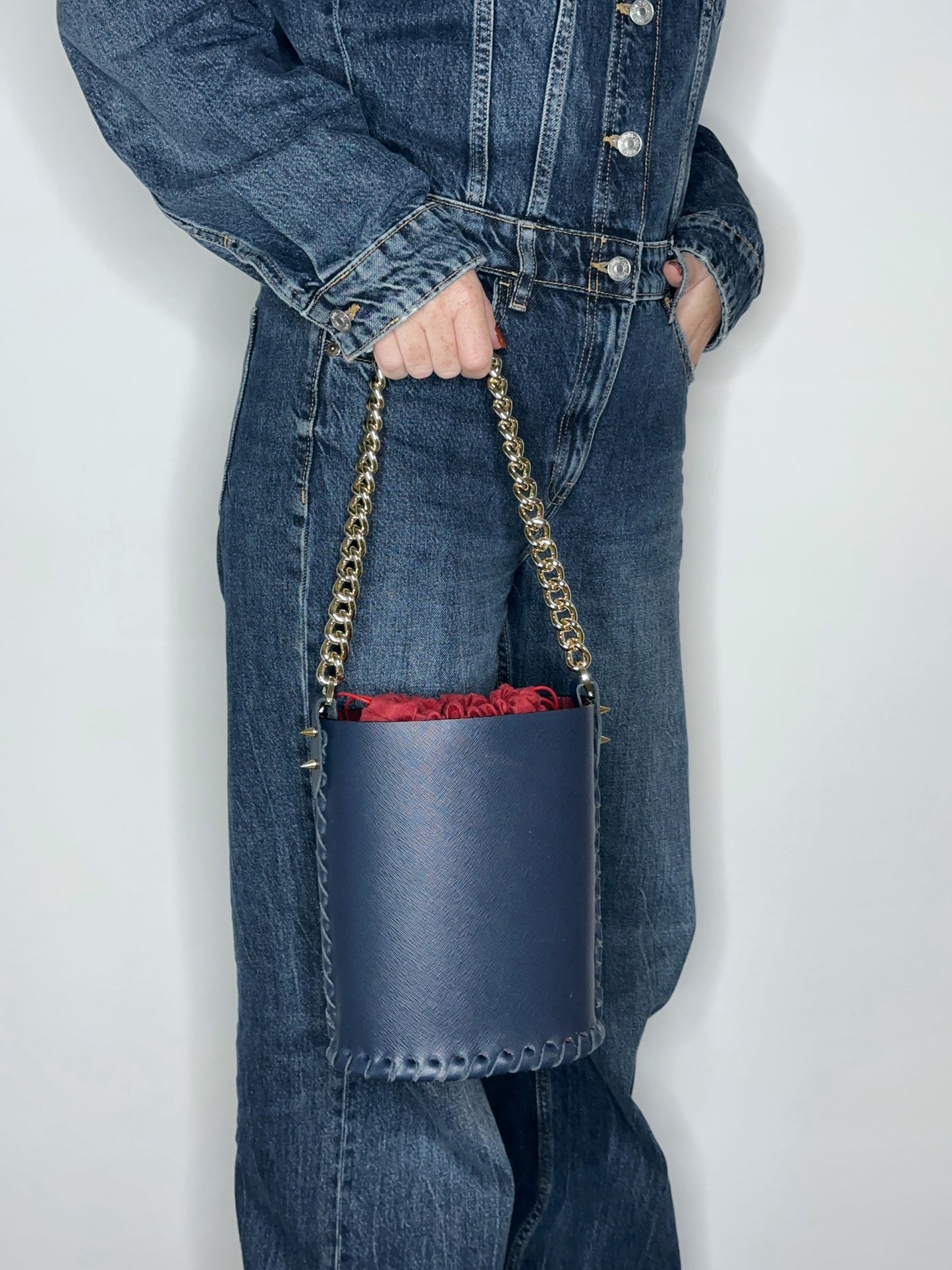 Bucket Bag Midnight Blue