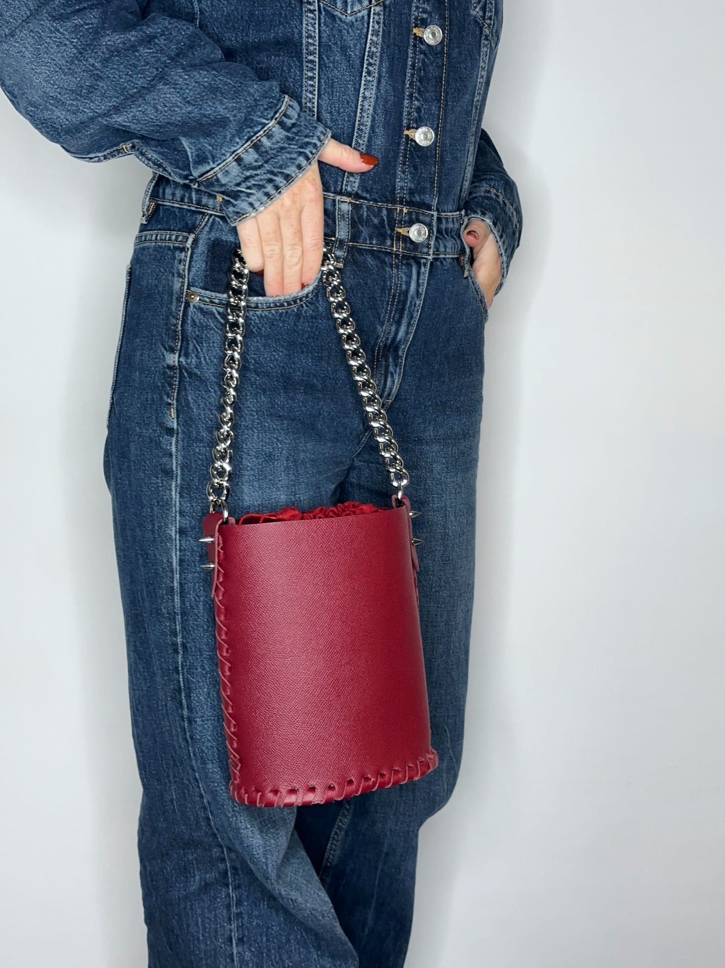 Bucket Bag Cherry