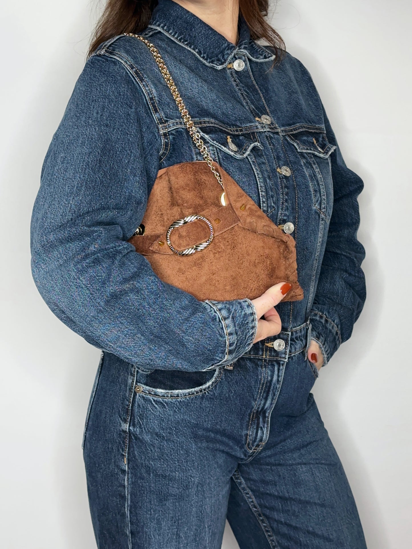 Mini Madeleine Bag Suede