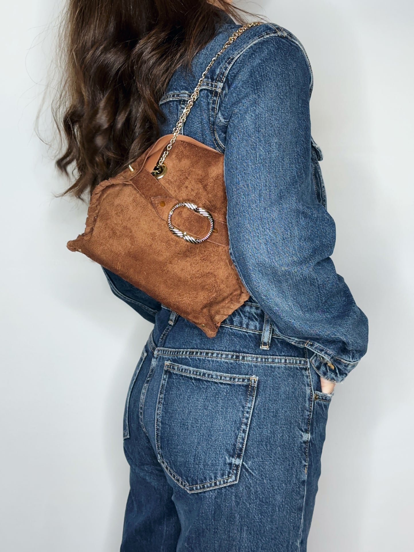 Mini Madeleine Bag Suede