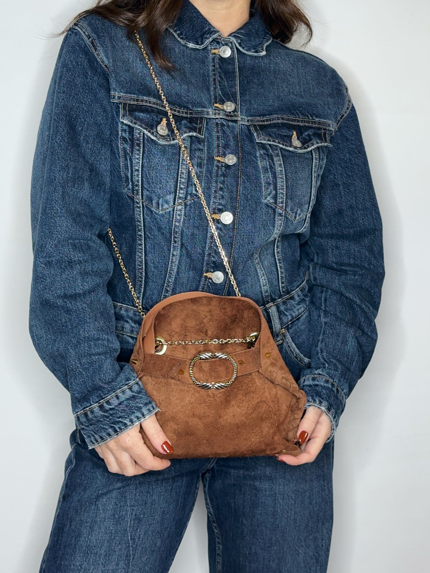 Mini Madeleine Bag Suede