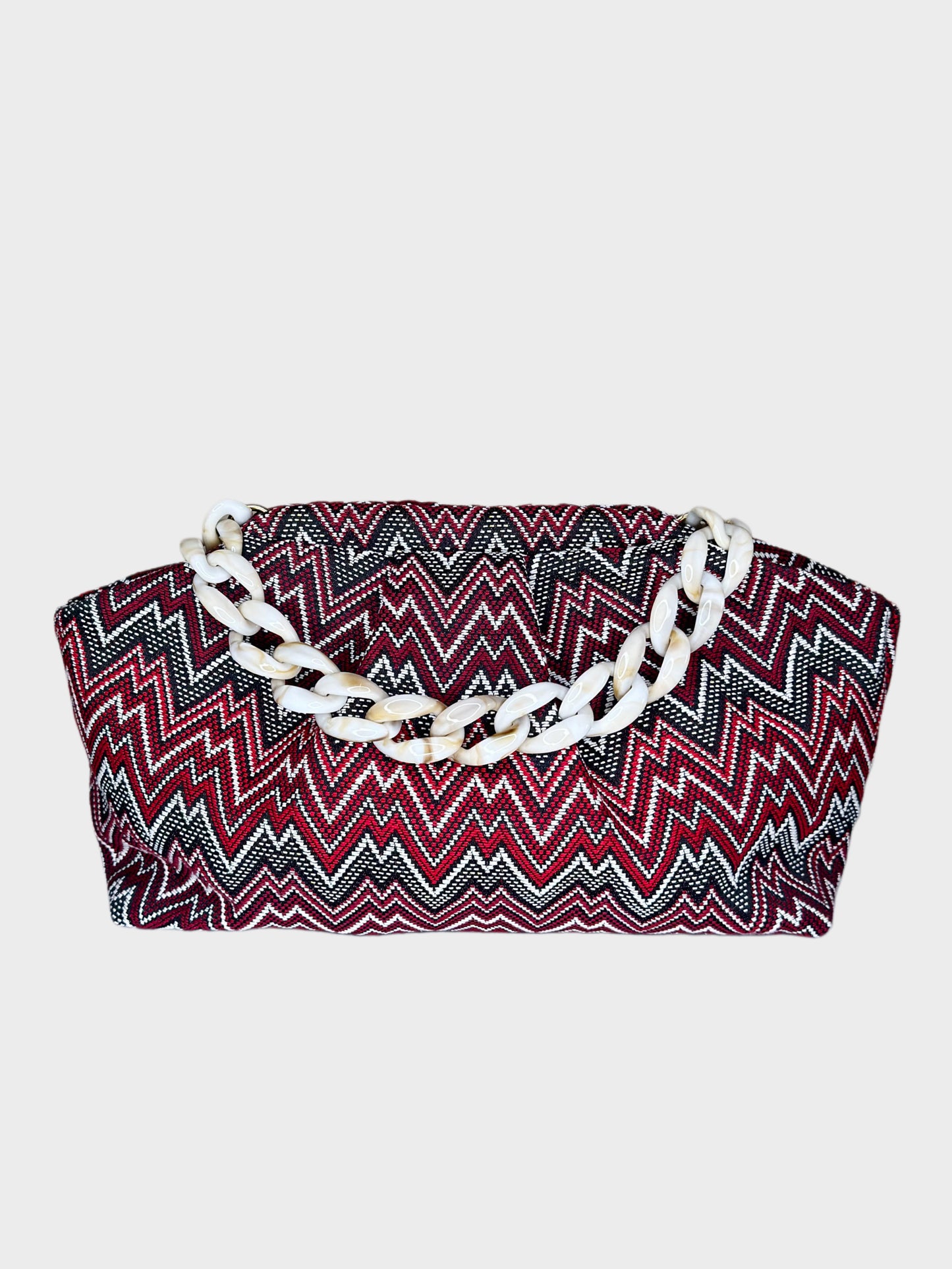 Puffy Bag Rainbow red