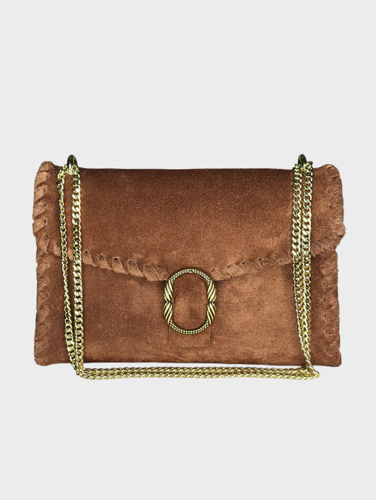 Shoulder Bag suede