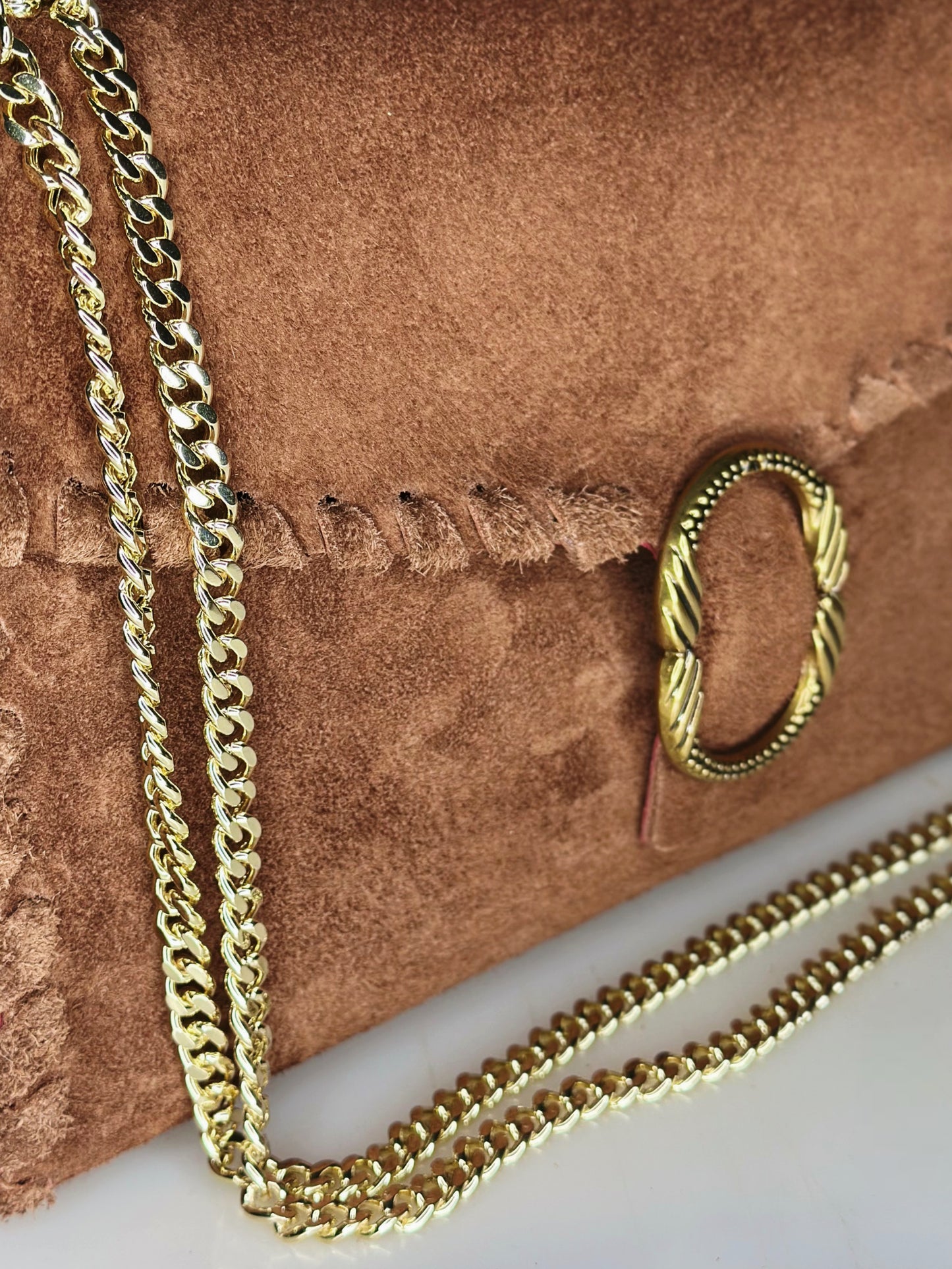 Shoulder Bag suede