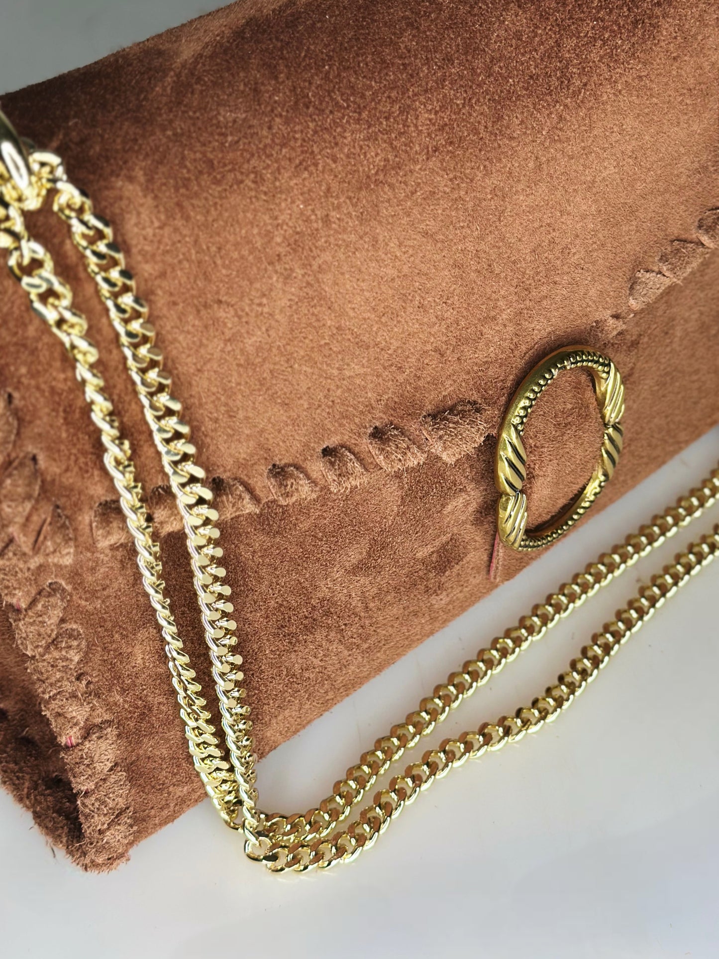 Shoulder Bag suede