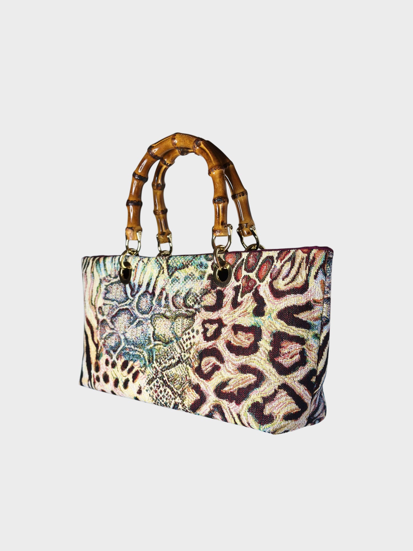 Mini Picnic Bag Jacquard Animalier Multicolor