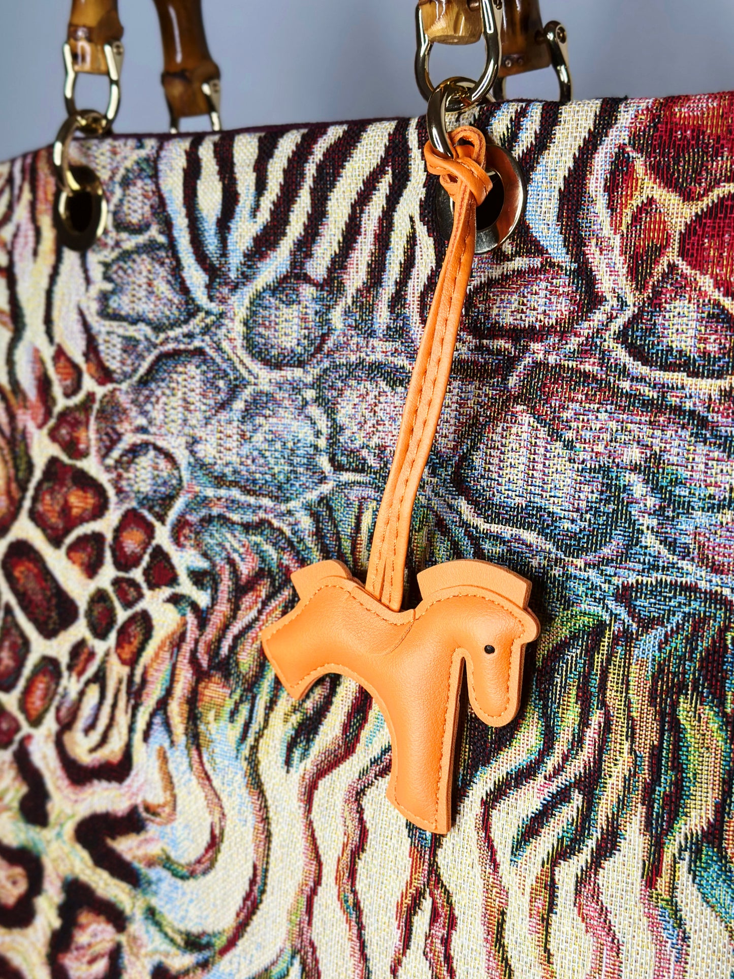 Picnic Bag Jacquard Animalier Multicolor